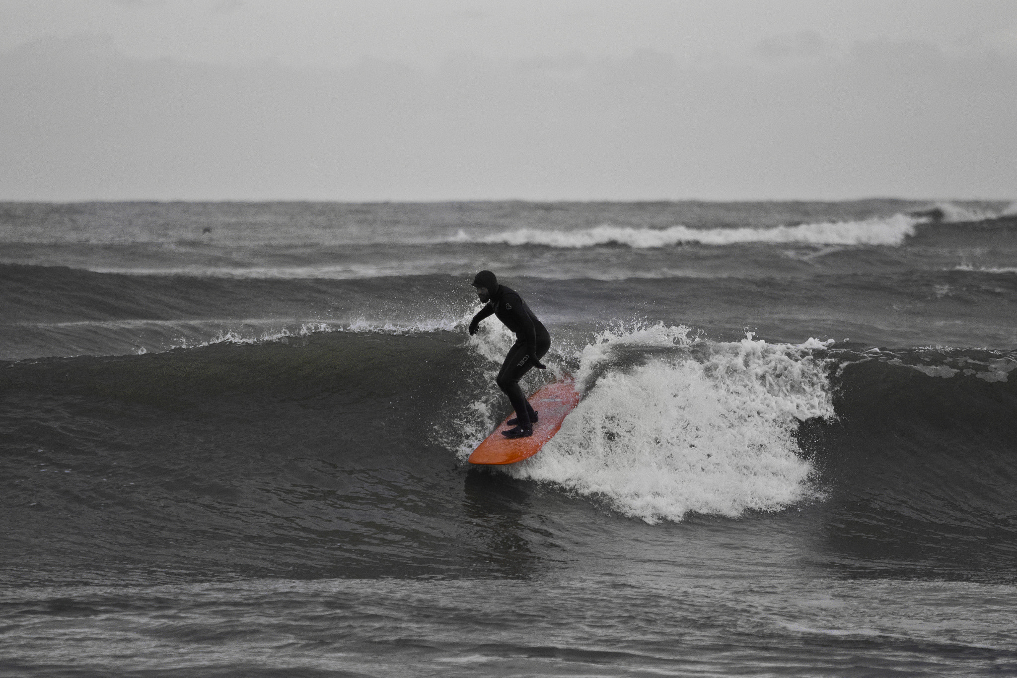 Canon EF 70-200mm F2.8L USM sample photo. Surfdudes in cold hawaii photography