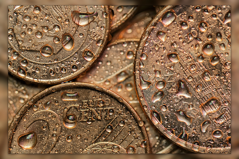 Sigma 150mm F2.8 EX DG OS Macro HSM sample photo. Euro cent photography