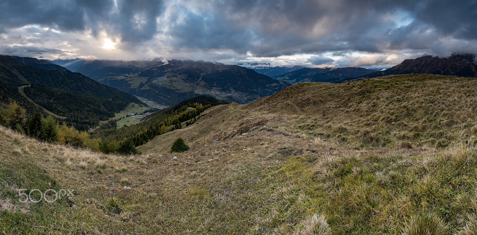 Nikon D500 sample photo. Evening panorama photography