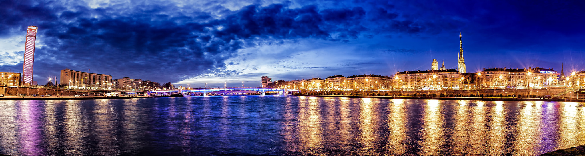 Canon EOS 50D sample photo. Panorama of rouen photography