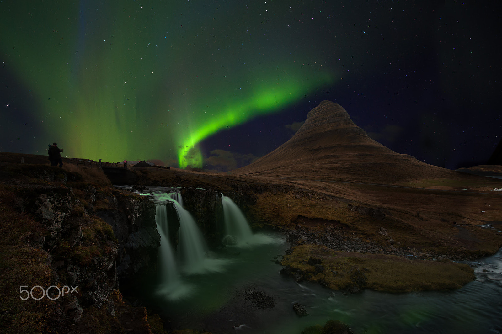 Nikon D3 sample photo. Kirkjufellsfoss photography