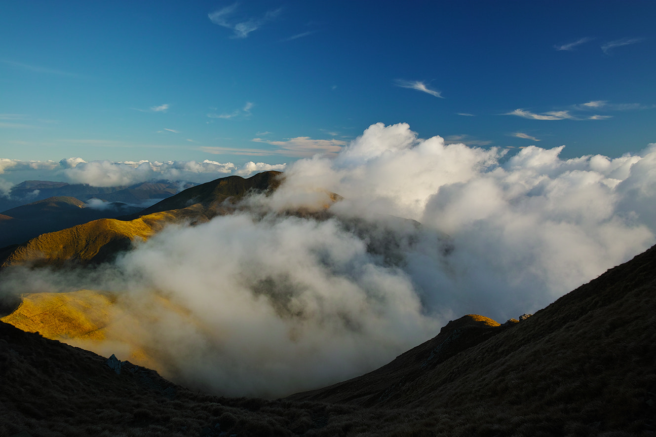 Sigma dp1 Quattro sample photo. Autumn clouds photography