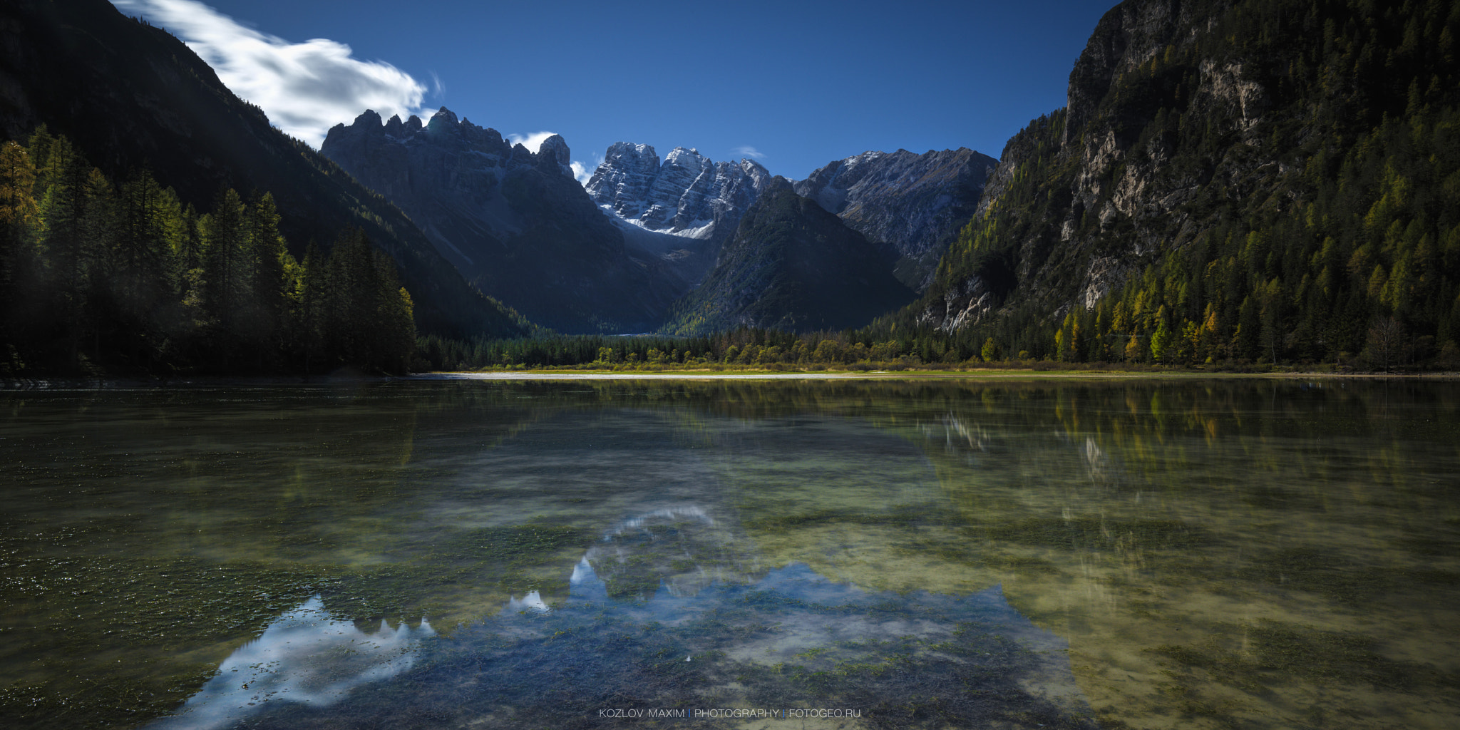 HCD 28 sample photo. Lago. dobbiaco. photography