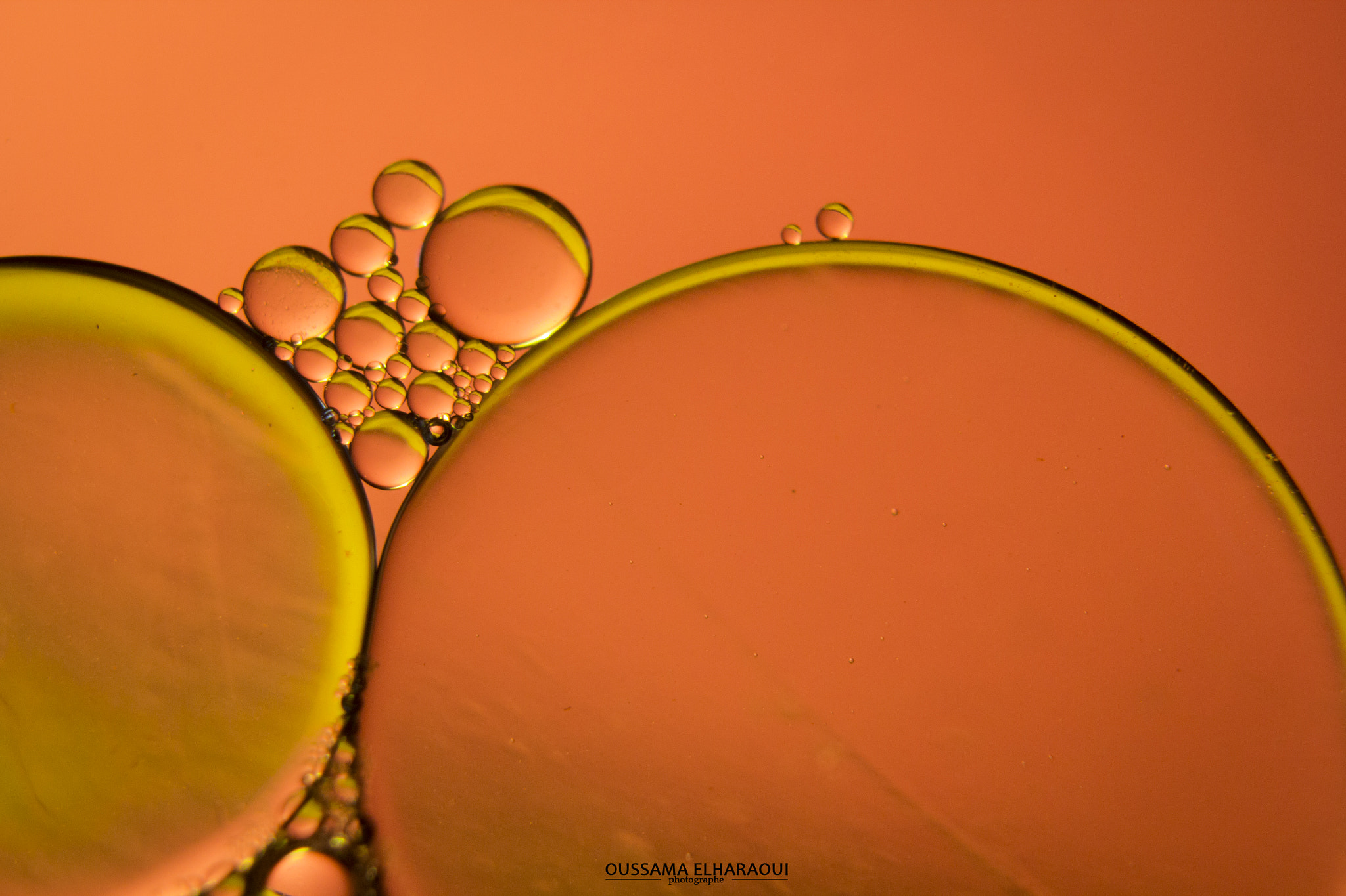 Canon EF-S 18-55mm F3.5-5.6 III sample photo. Oil & water photography