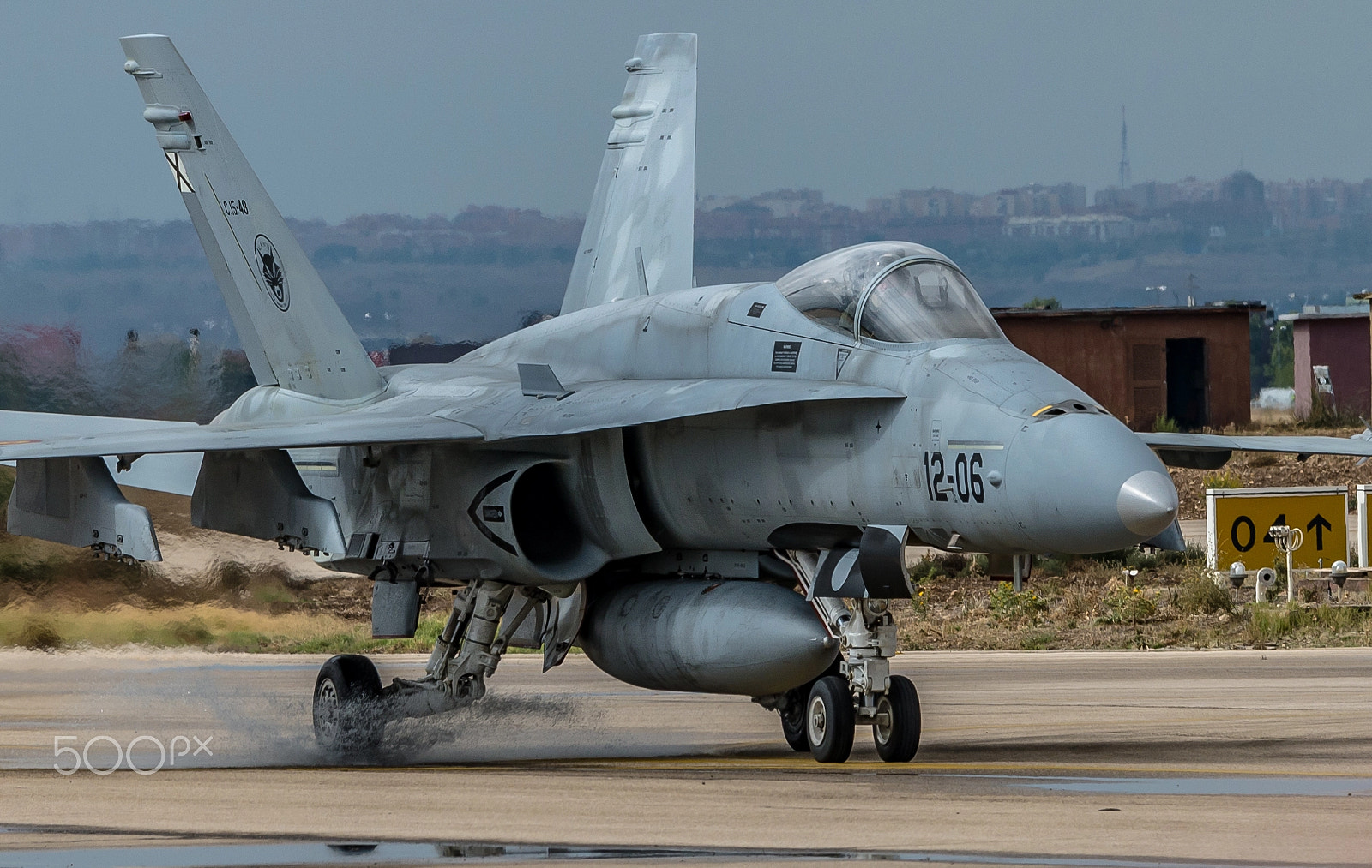 Sigma 120-400mm F4.5-5.6 DG OS HSM sample photo. Ef-18 hornet 12-06 photography