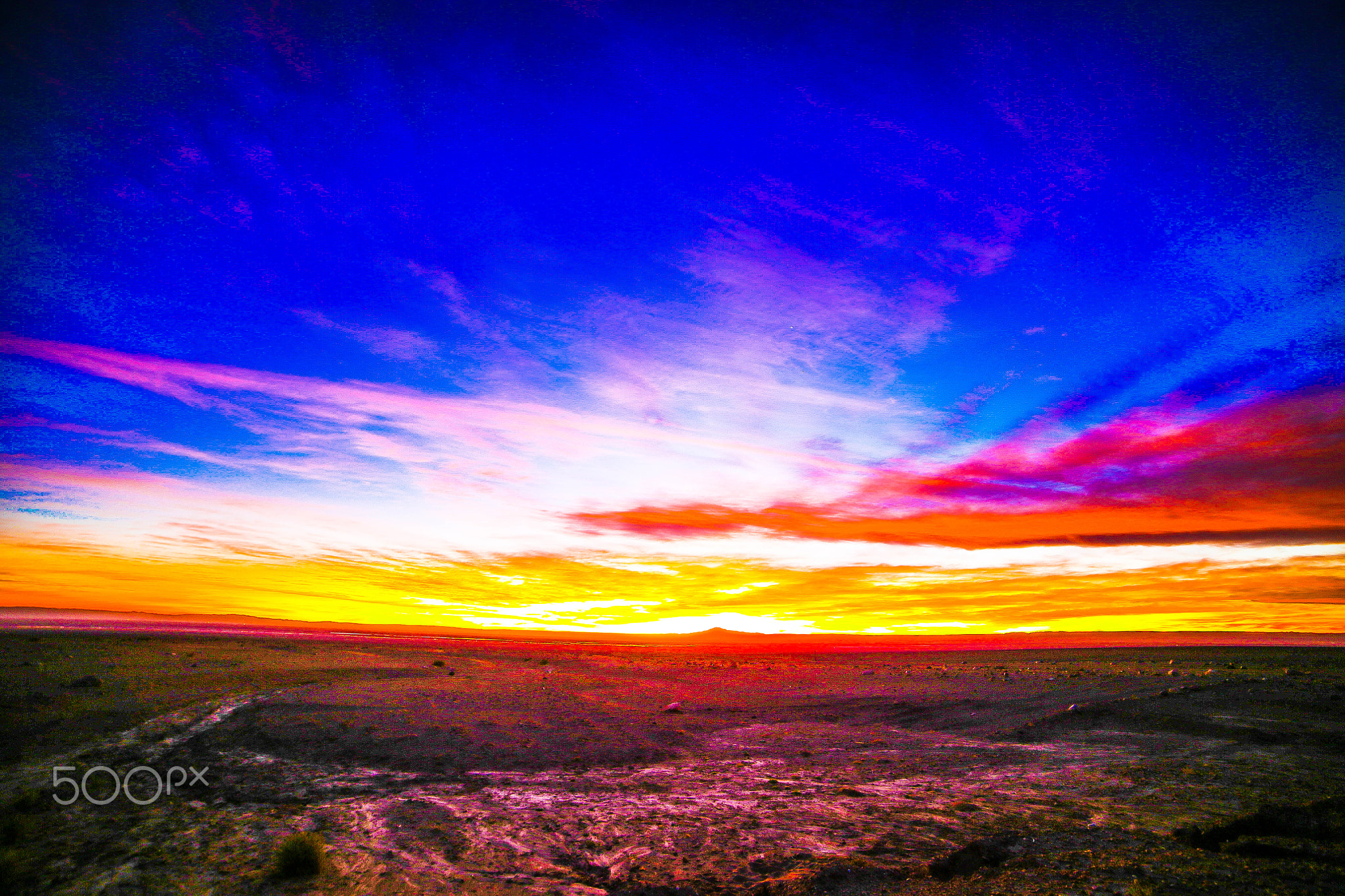 The Colorful Atacama Desert (real image)