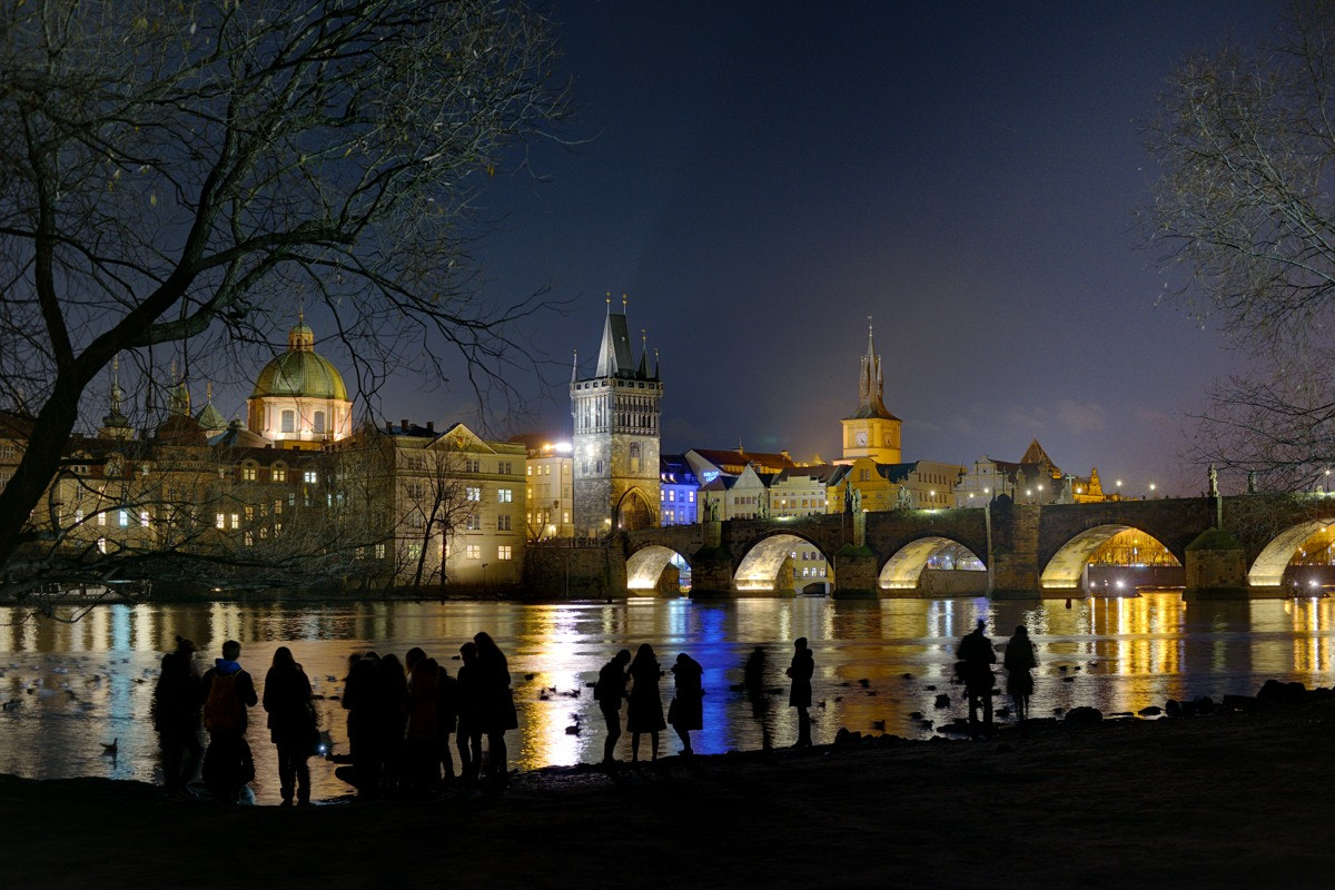 Nikon D800E + Nikon AF-S Nikkor 50mm F1.8G sample photo. Charles bridge photography