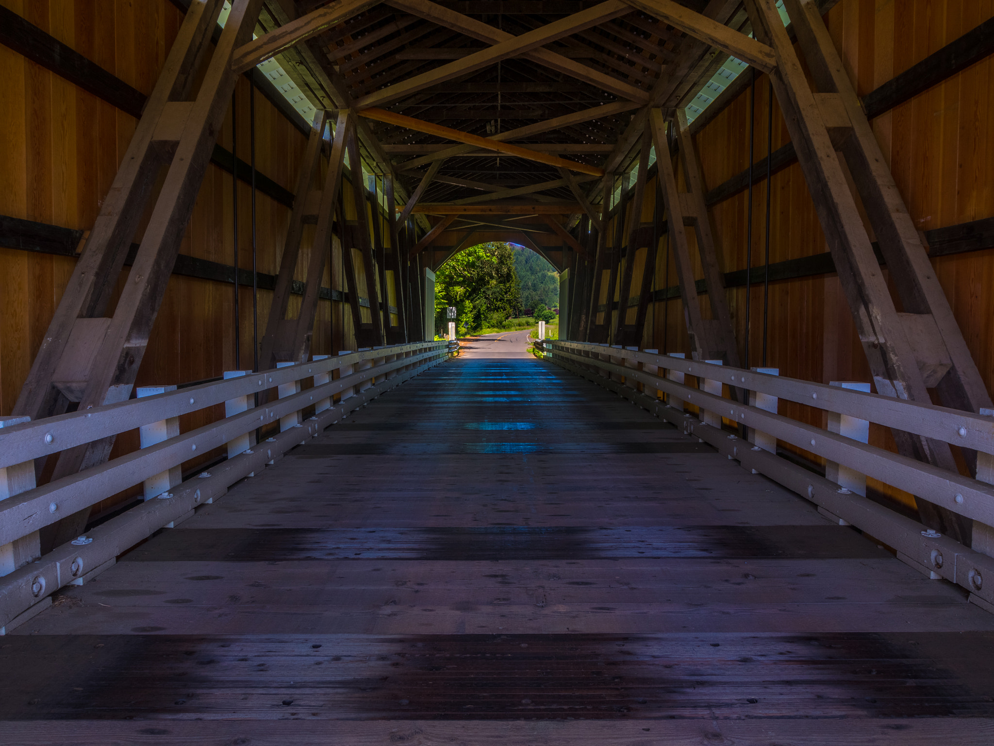 Mosby Creek Covered Bridge