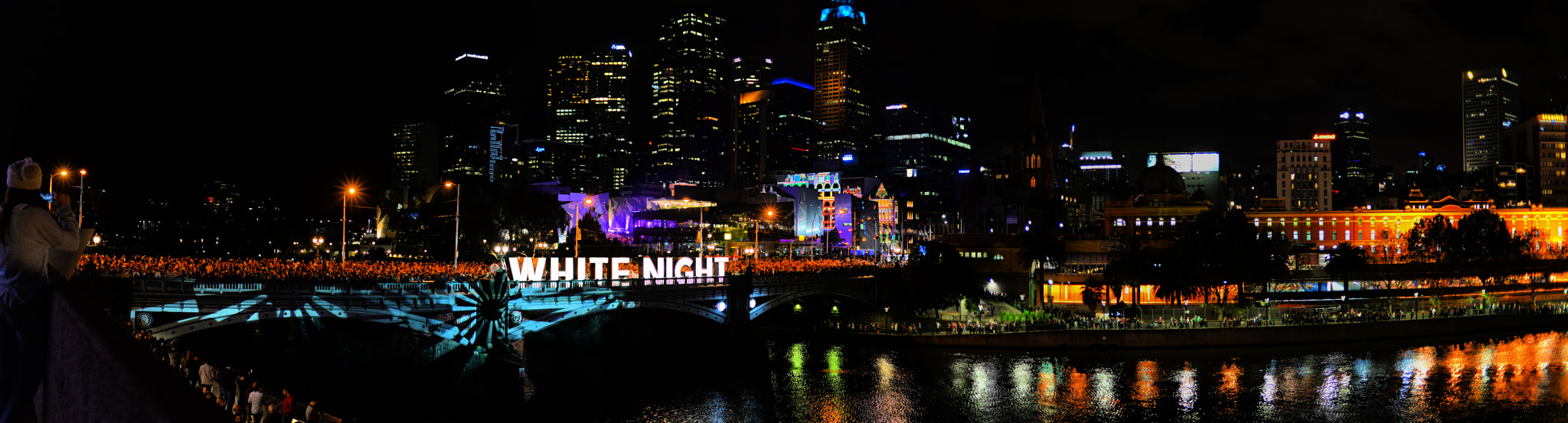 Nikon D610 + Nikon AF Nikkor 35mm F2D sample photo. A white night panorama photography