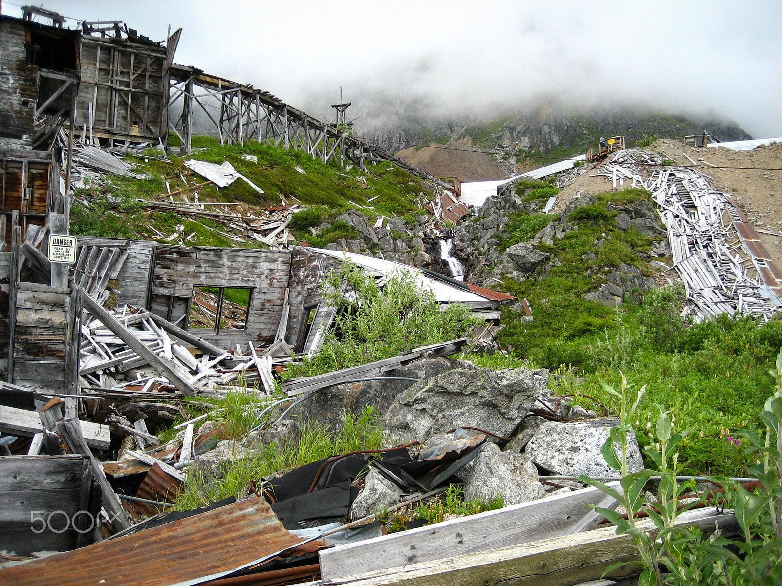 Canon POWERSHOT SD600 sample photo. Independence mine  gold mining ruins photography