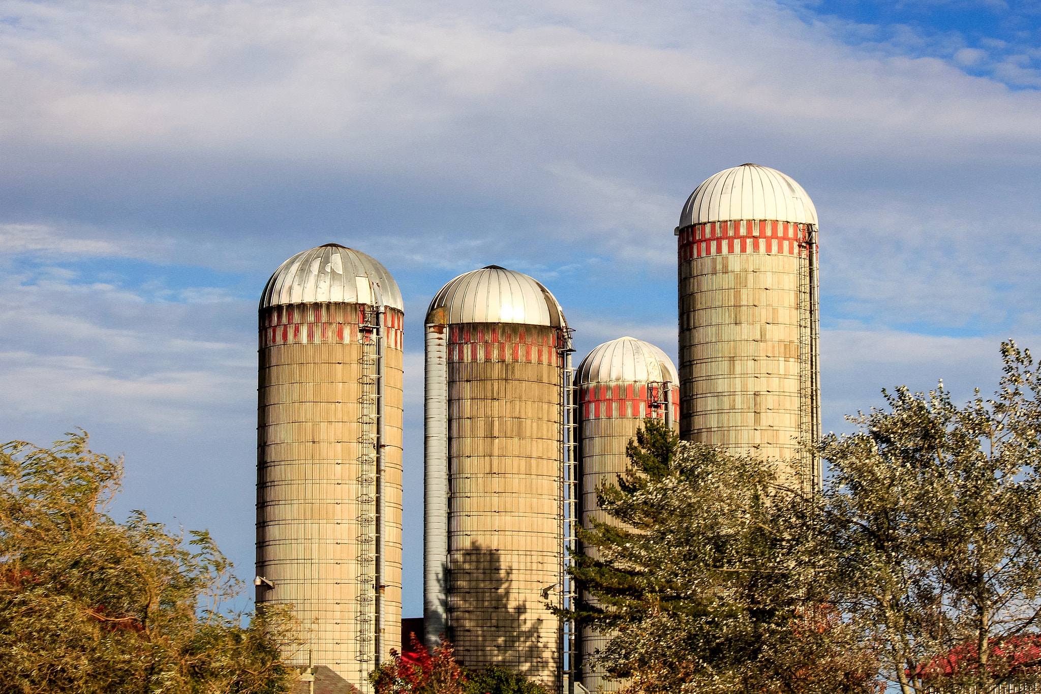 Canon EF-S 55-250mm F4-5.6 IS II sample photo. Silos photography