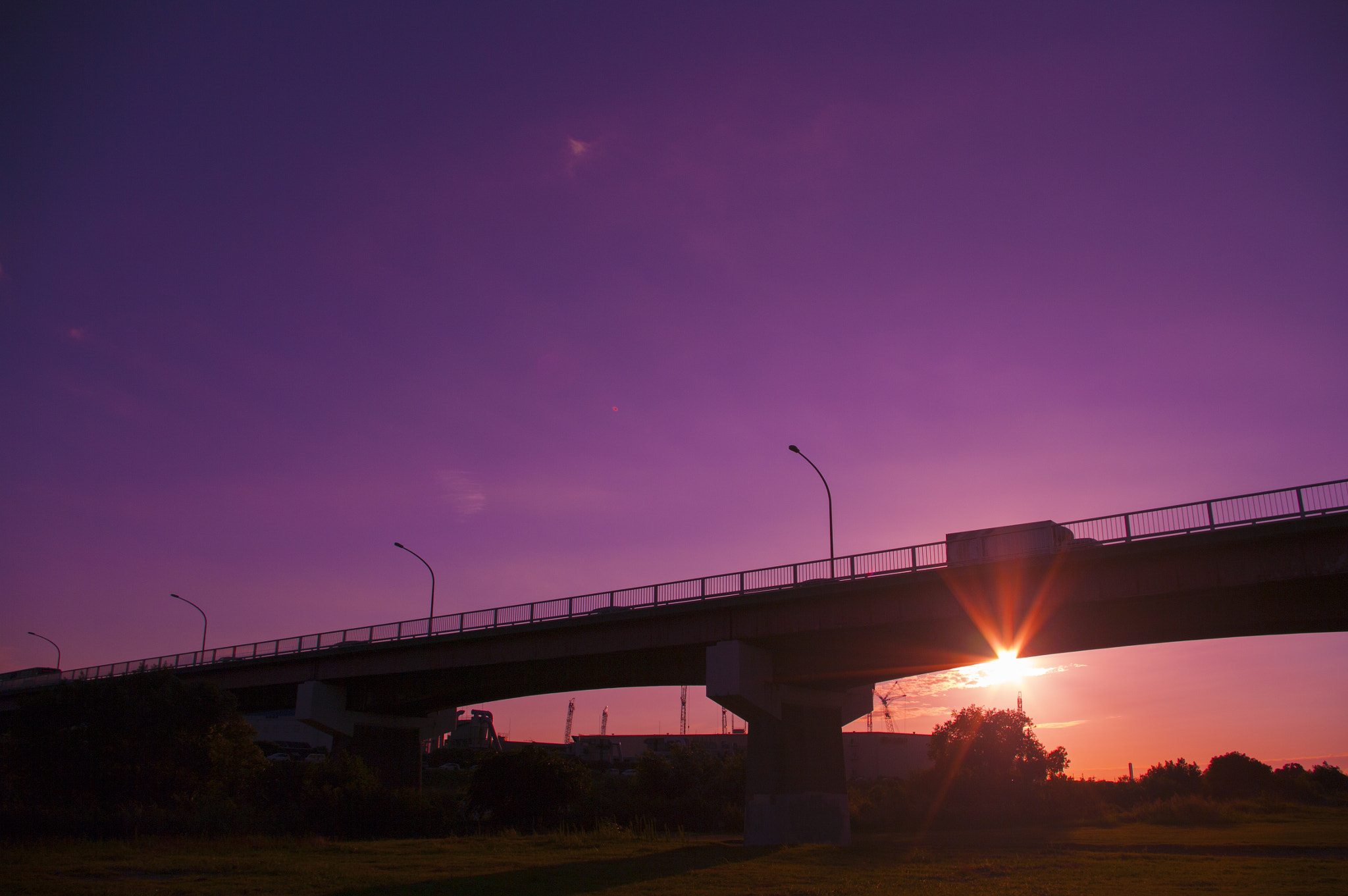 Pentax K20D sample photo. 夕日 photography