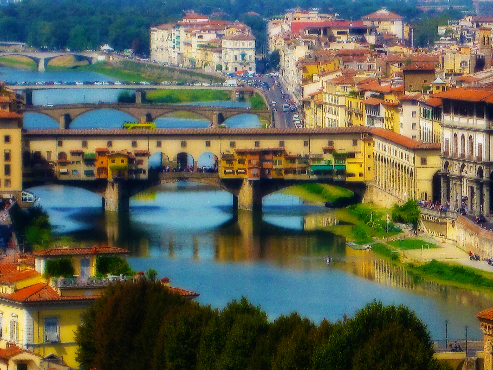 Canon PowerShot SD940 IS (Digital IXUS 120 IS / IXY Digital 220 IS) sample photo. Ponte vecchio - firenze photography