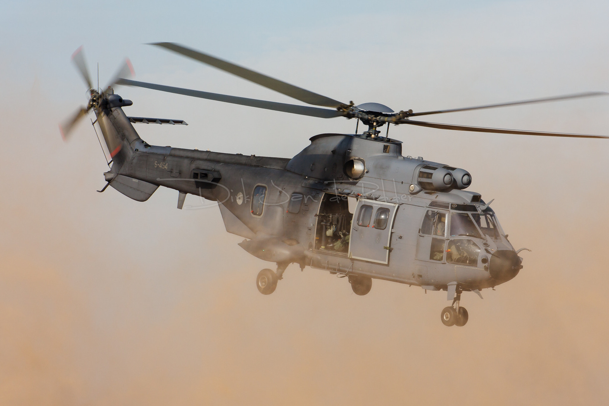 Canon EF 70-200mm F2.8L USM sample photo. Royal netherlands air force as532u2 cougar s-454 photography