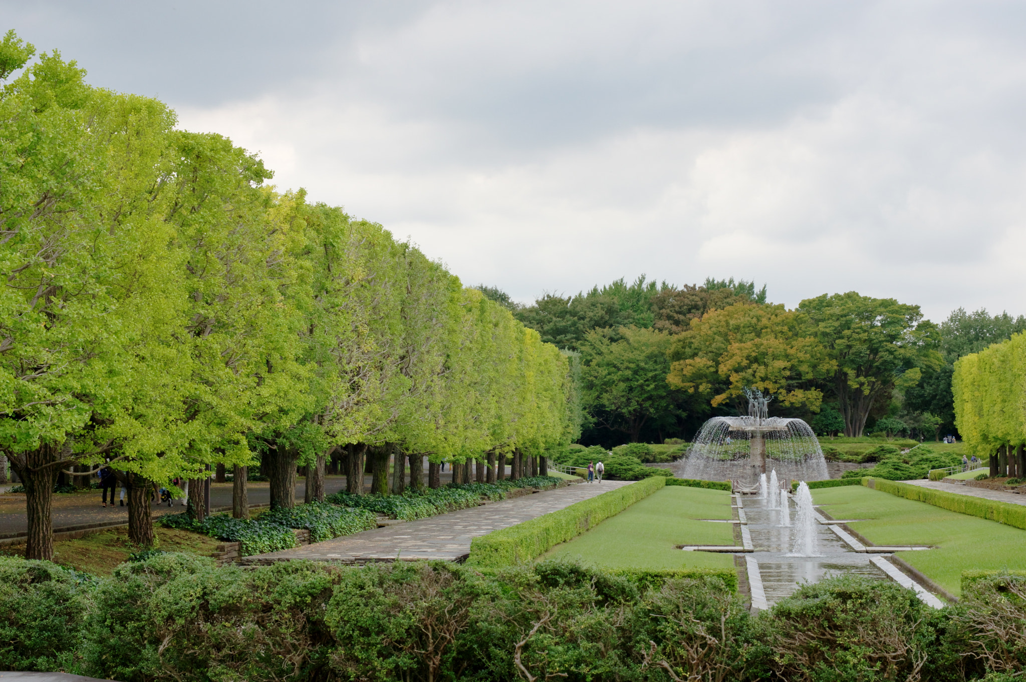 Pentax K-3 sample photo. Cloudy autumn tokyo...gp photography