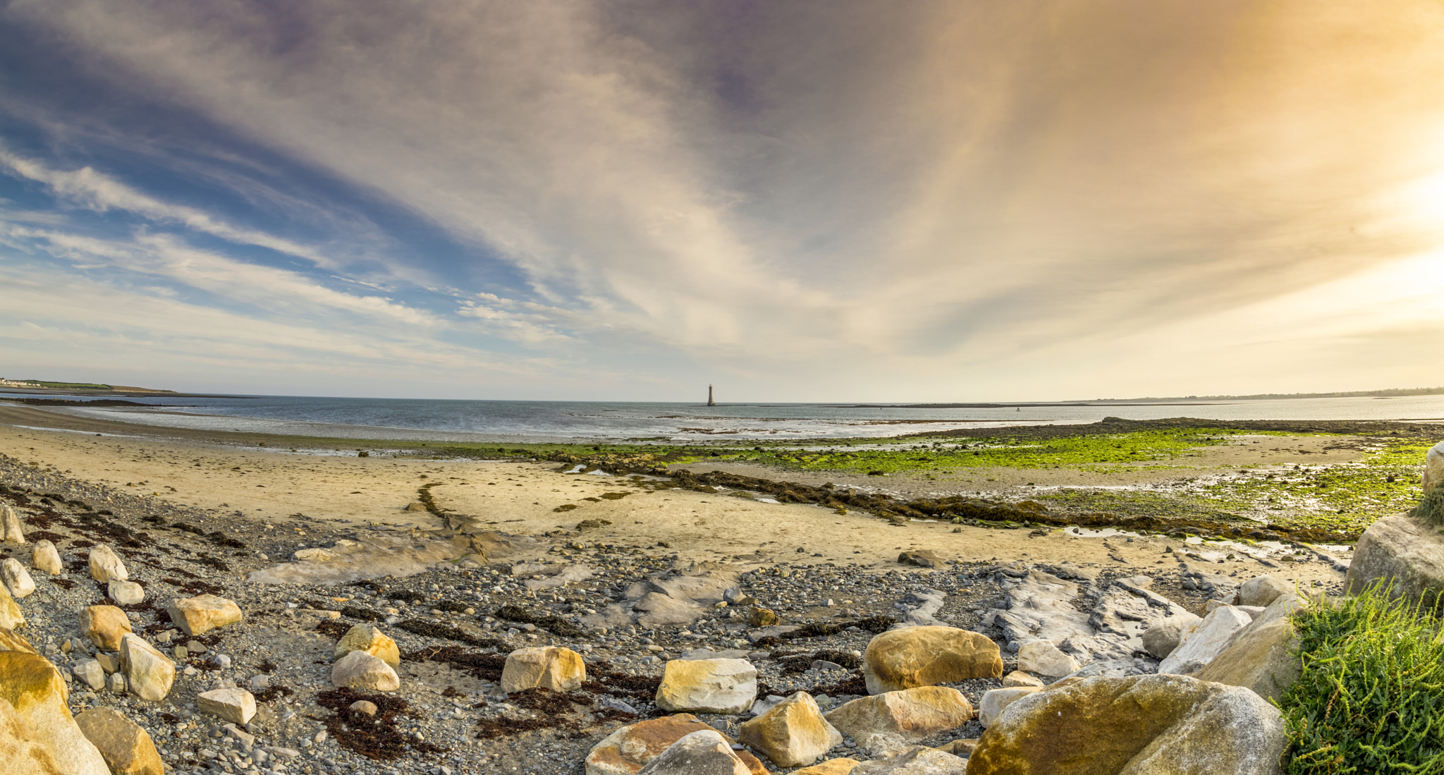 Sigma 10mm F2.8 EX DC HSM Diagonal Fisheye sample photo. Cranfield beach pano long photography