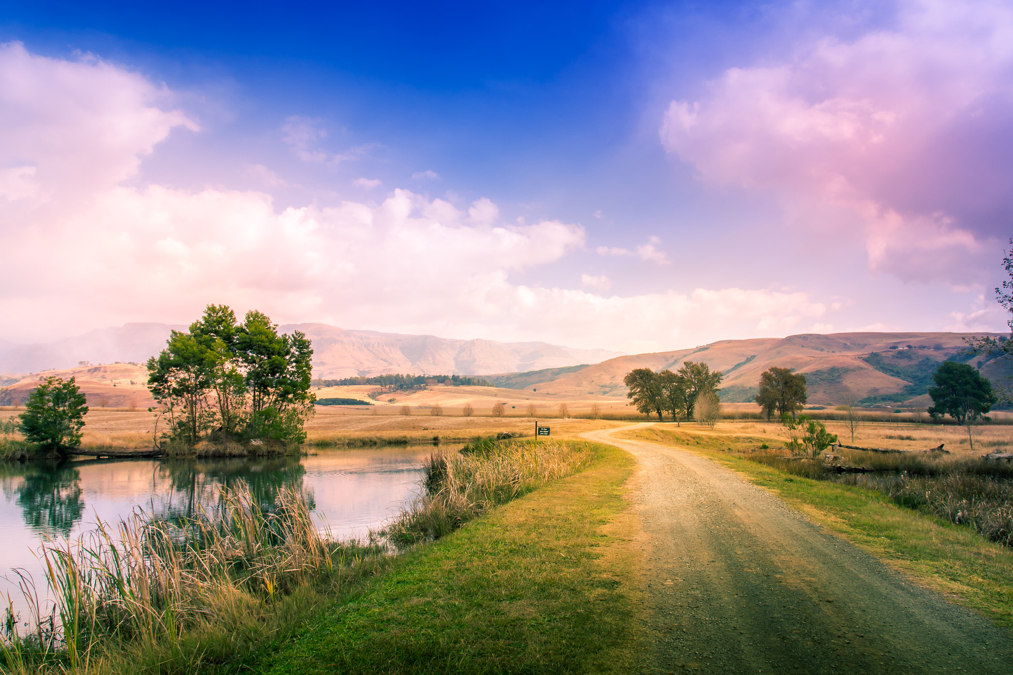 Sigma 18-250mm F3.5-6.3 DC OS HSM sample photo. Winding road photography