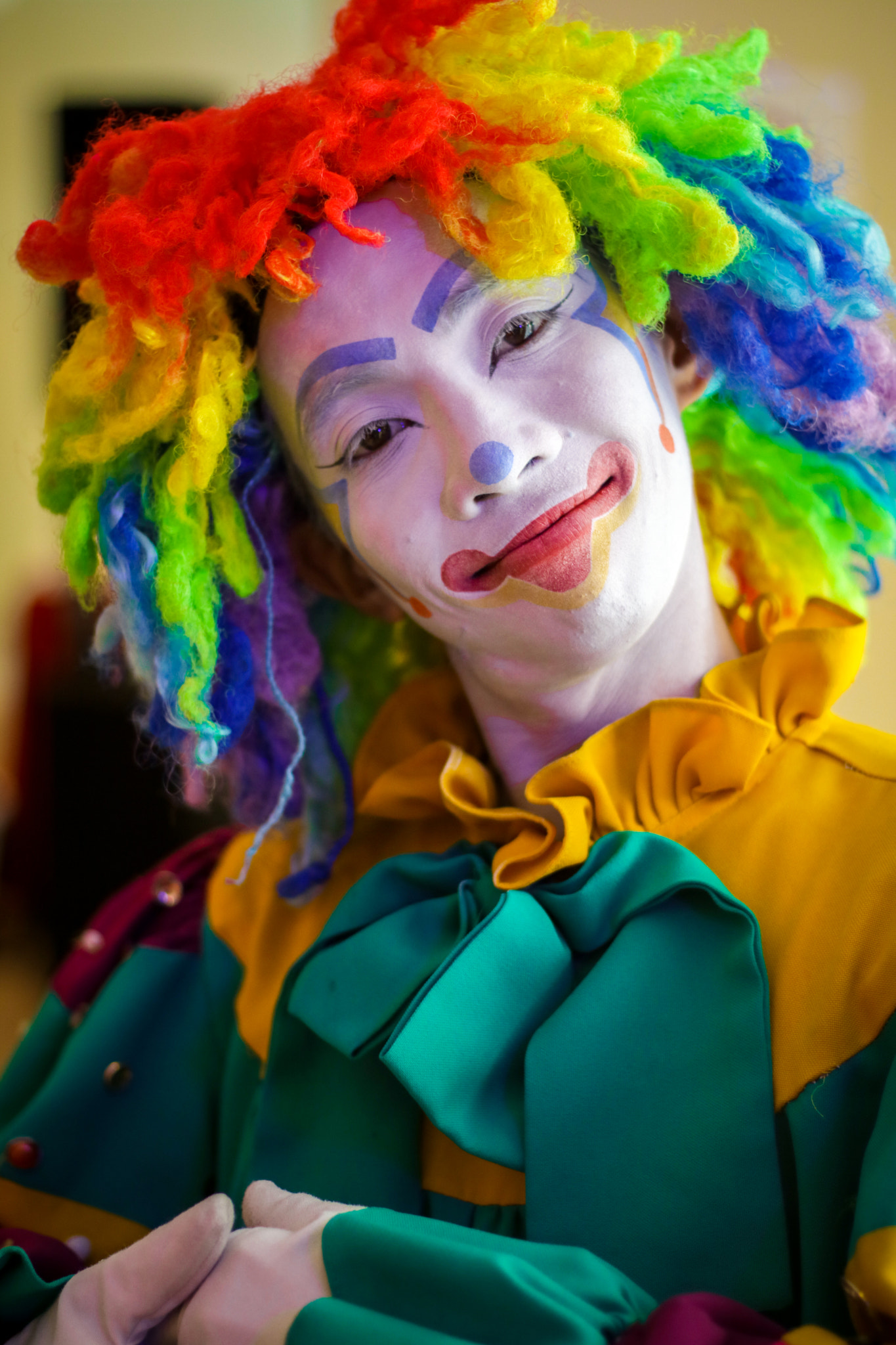 Canon EOS M3 + Canon EF 50mm F1.8 STM sample photo. Clown photography