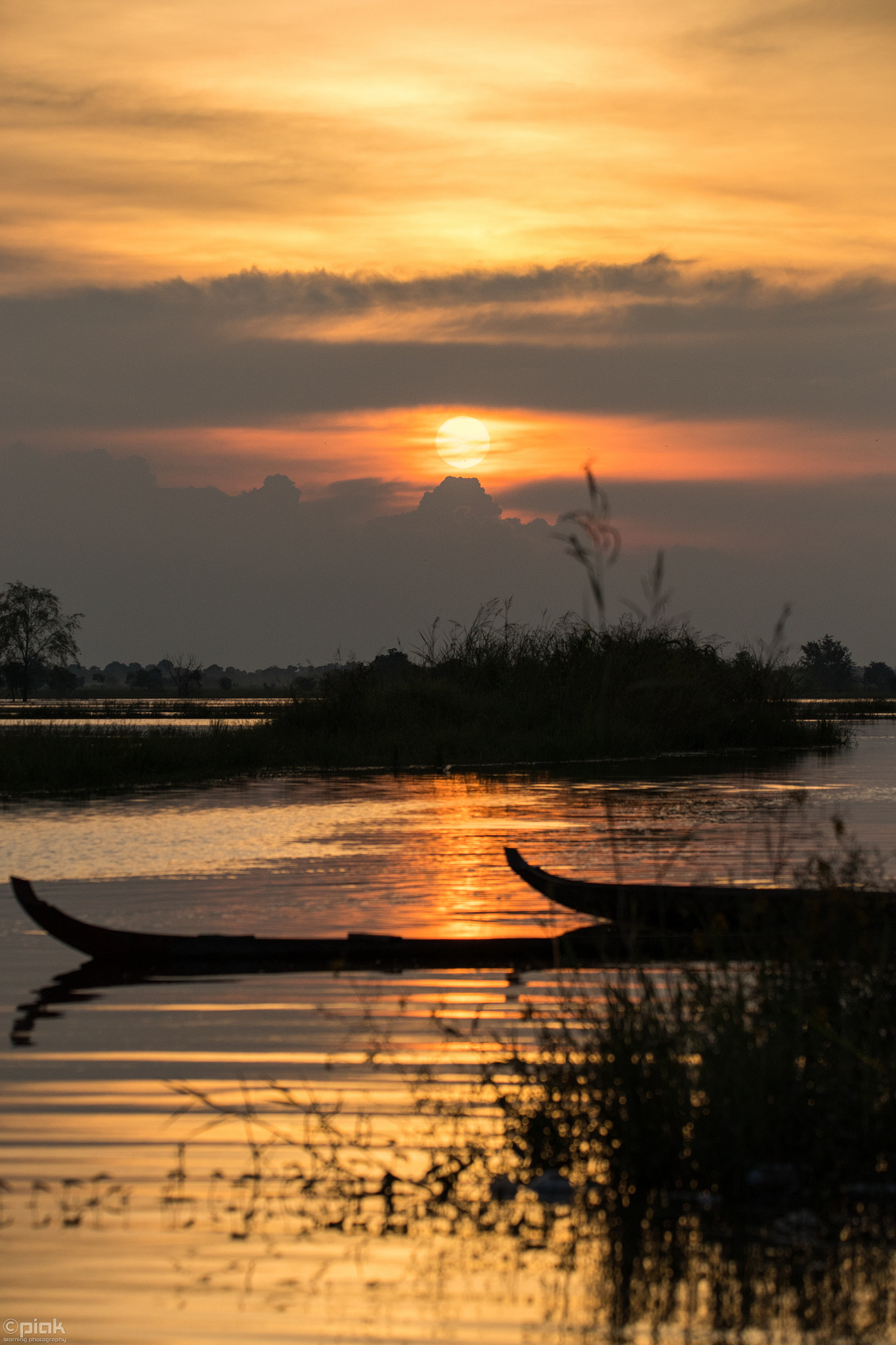 150-600mm F5-6.3 DG OS HSM | Sports 014 sample photo. 2 boats at sunset photography