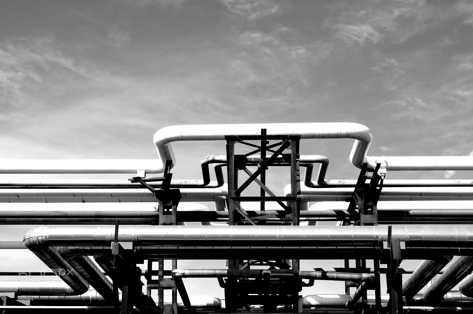 Pentax K-3 II sample photo. The pipelines photography