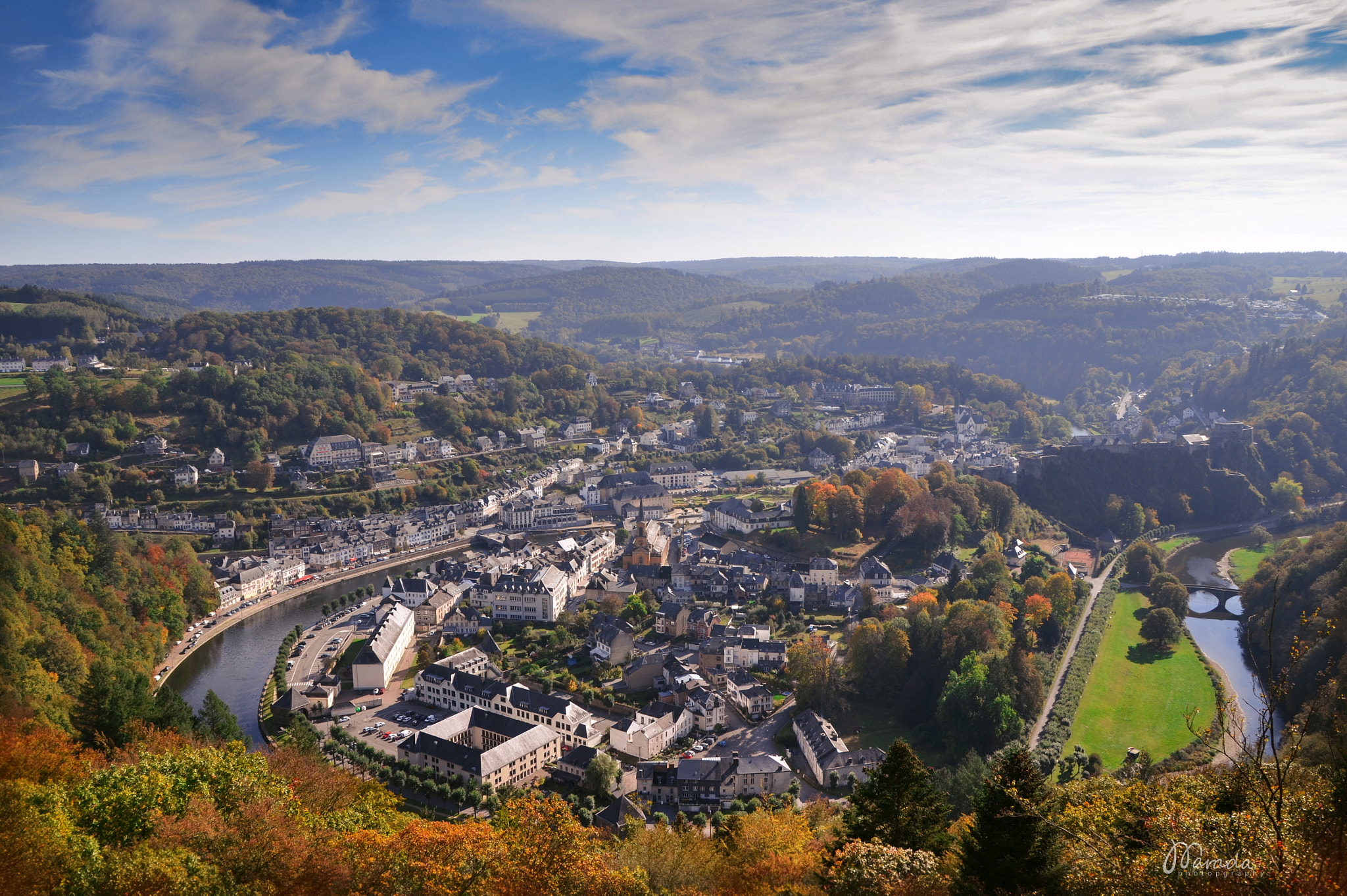 Sigma 28-300mm F3.5-6.3 DG Macro sample photo. Panorama of the city bouillon photography