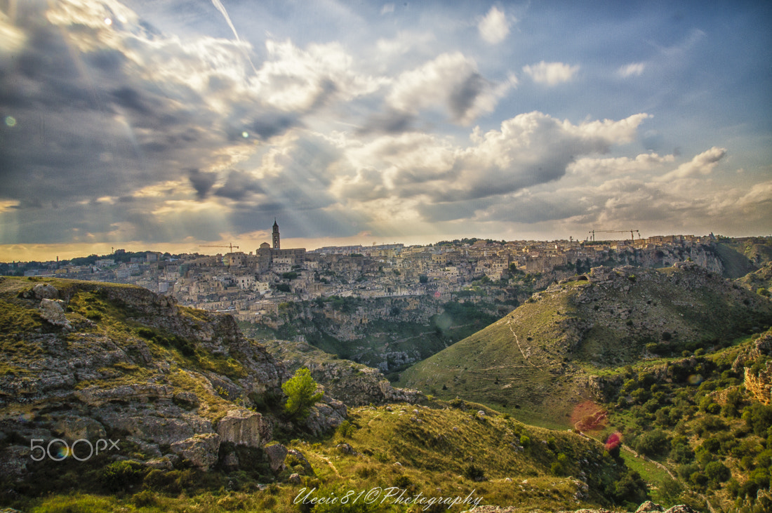 Sony Alpha DSLR-A580 + Tamron SP 24-70mm F2.8 Di VC USD sample photo. Belvedere - matera photography
