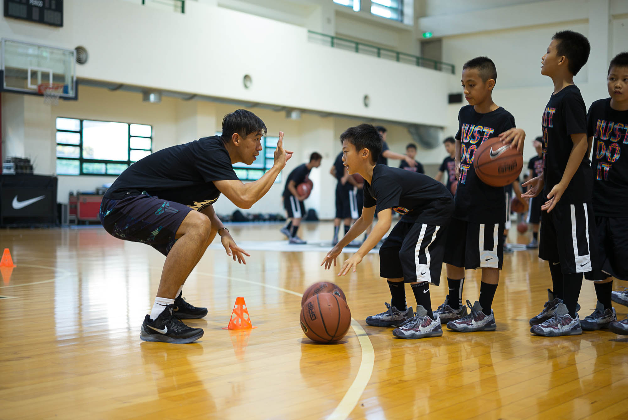 Leica APO-Summicron-M 50mm F2 ASPH sample photo. Kobe bryant in nike basketball camp, taipei photography