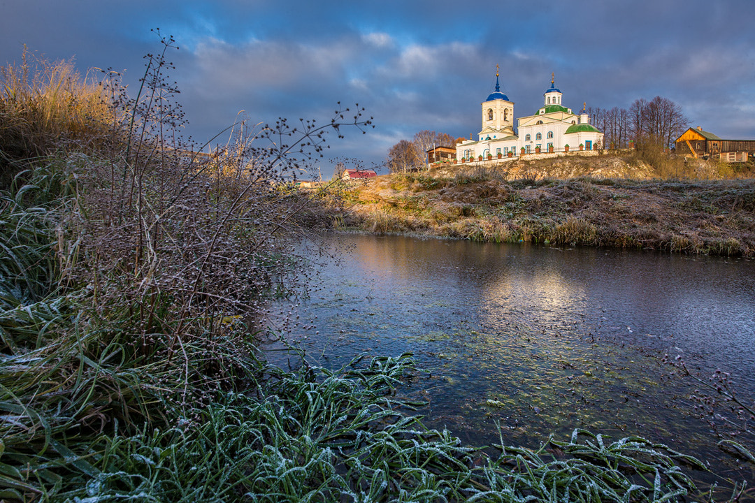 Sigma 12-24mm F4.5-5.6 II DG HSM sample photo. First ice, first snow photography