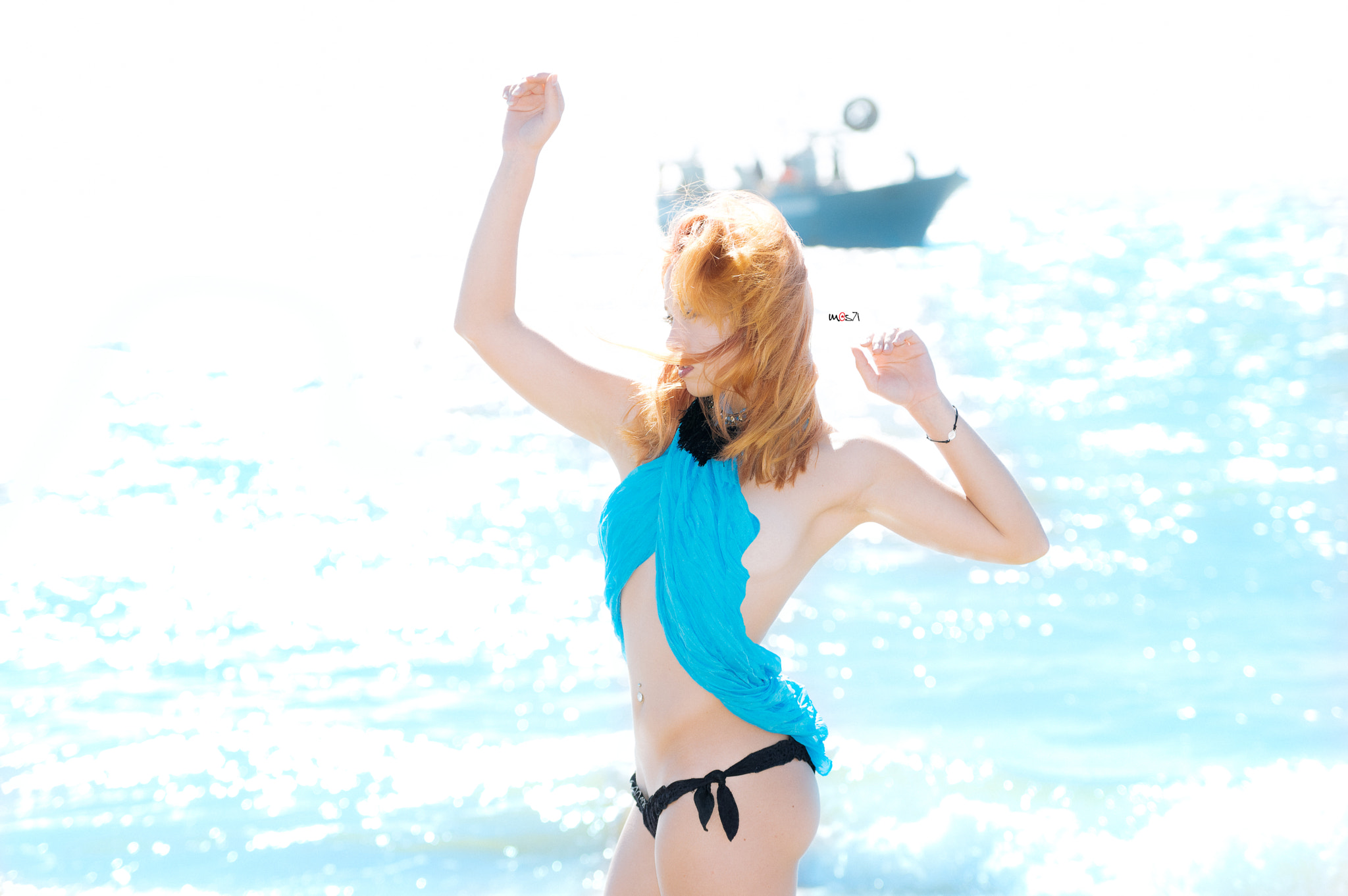 Pentax K-3 sample photo. Dancing with boat photography