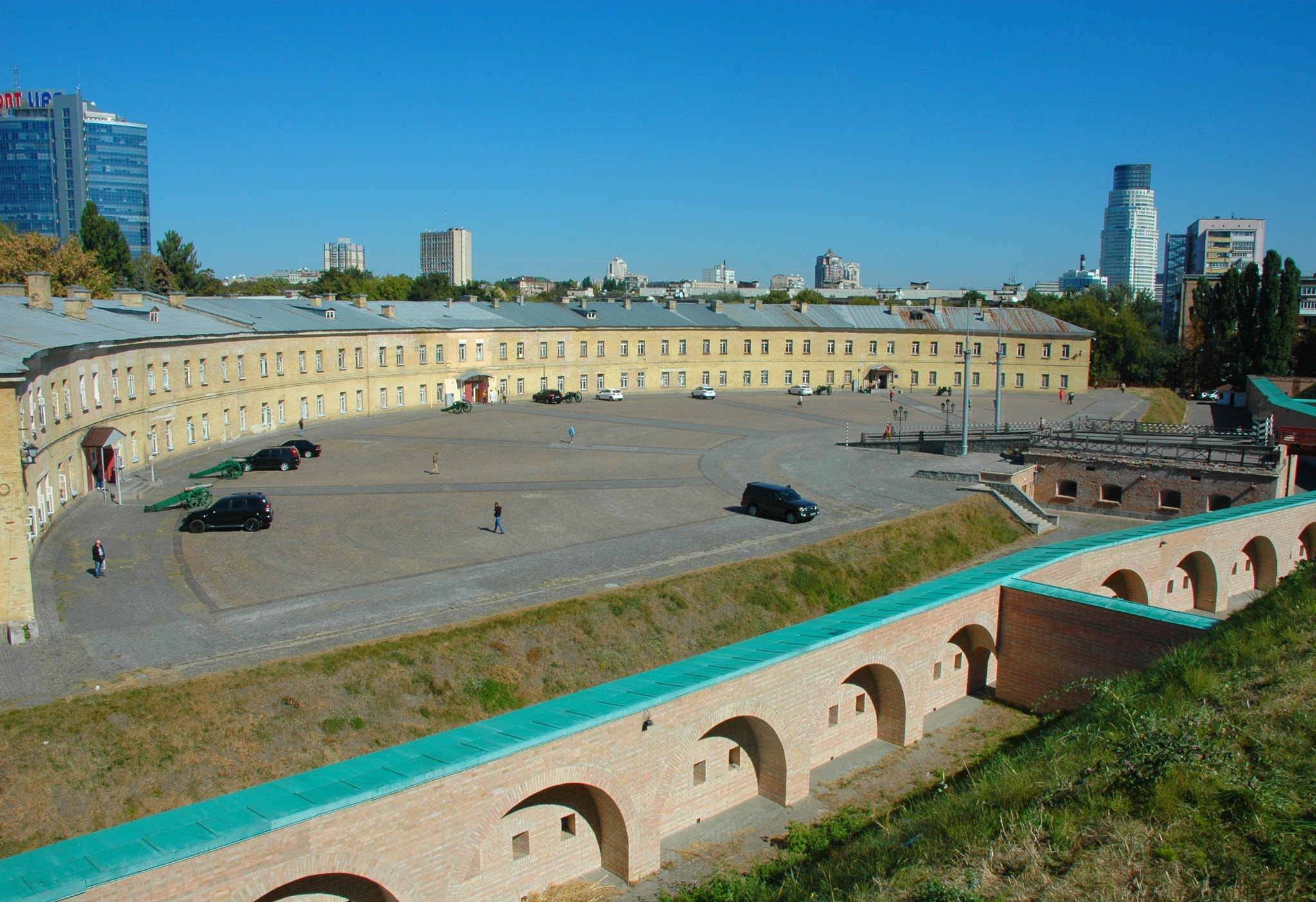 Nikon D70 sample photo. Kiev fortress caponier photography