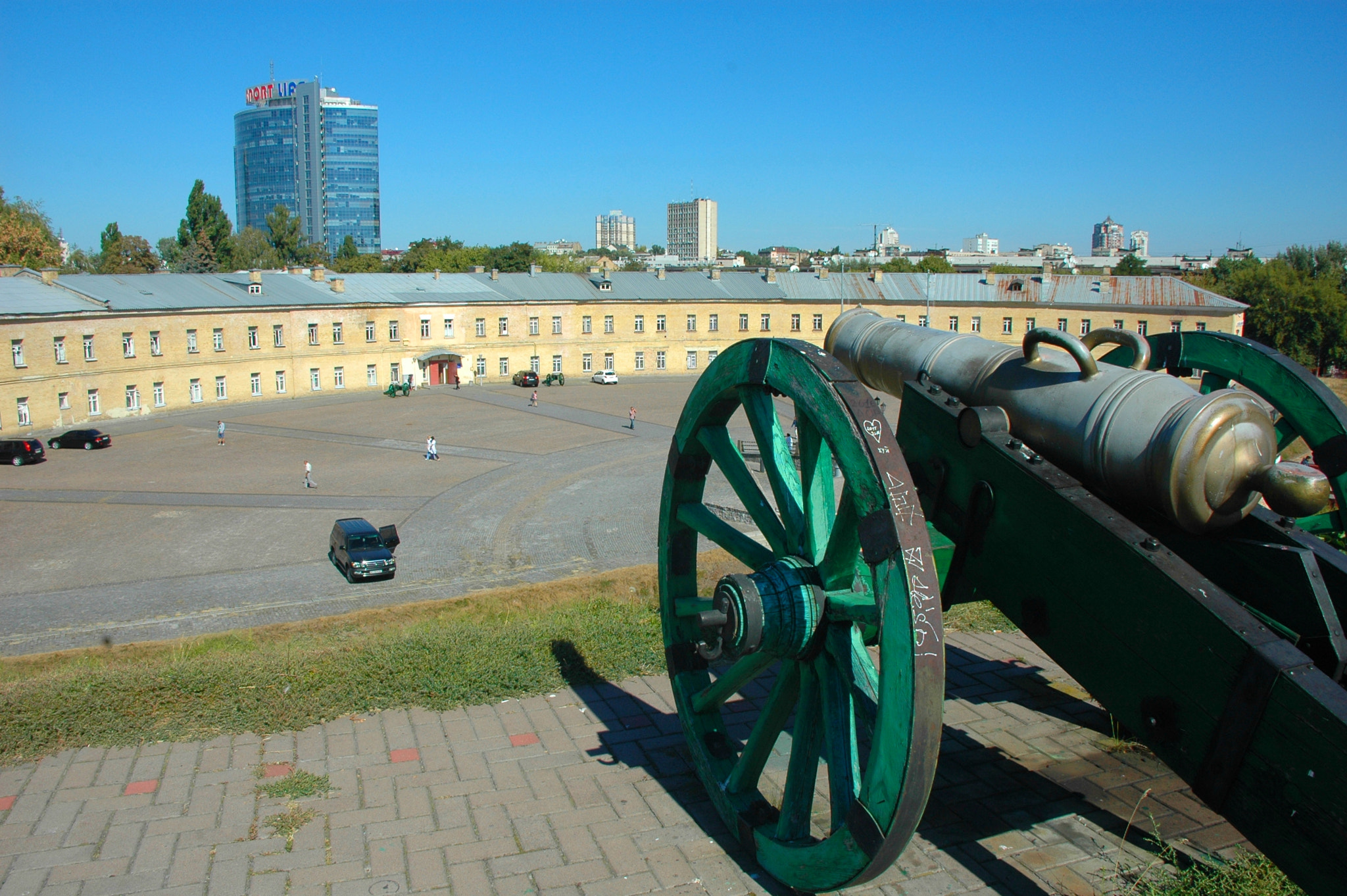 Nikon D70 sample photo. Kiev fortress caponier photography