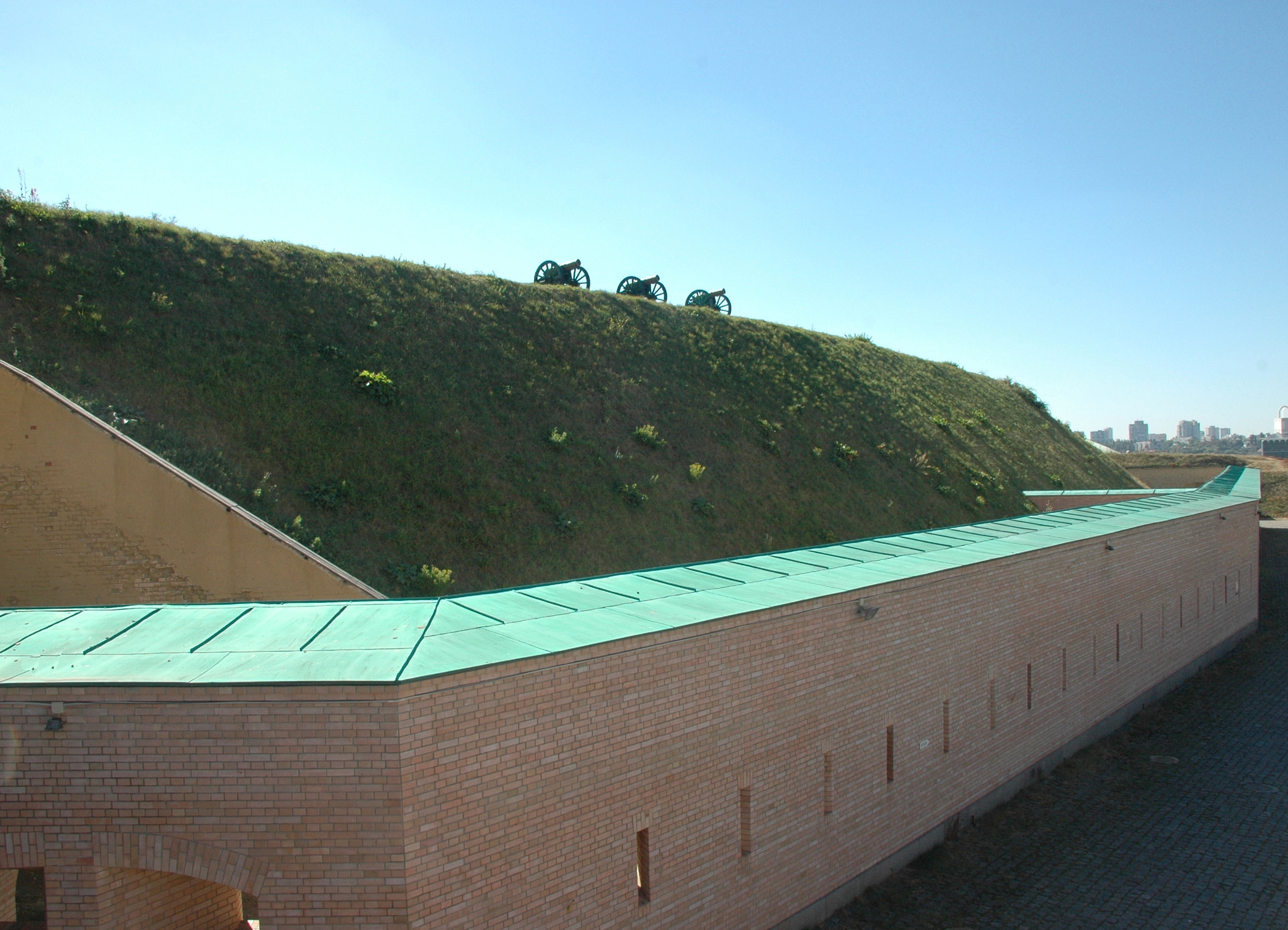 Nikon D70 sample photo. Kiev fortress caponier photography