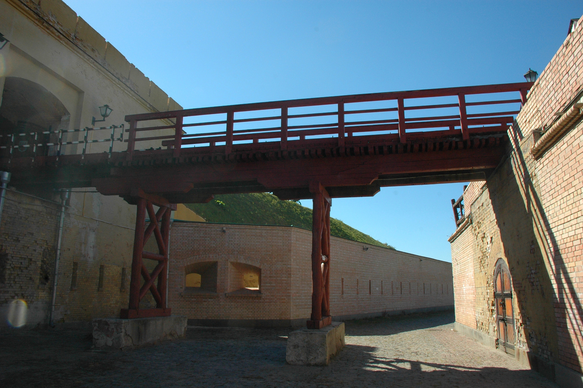 Nikon D70 sample photo. Kiev fortress caponier photography