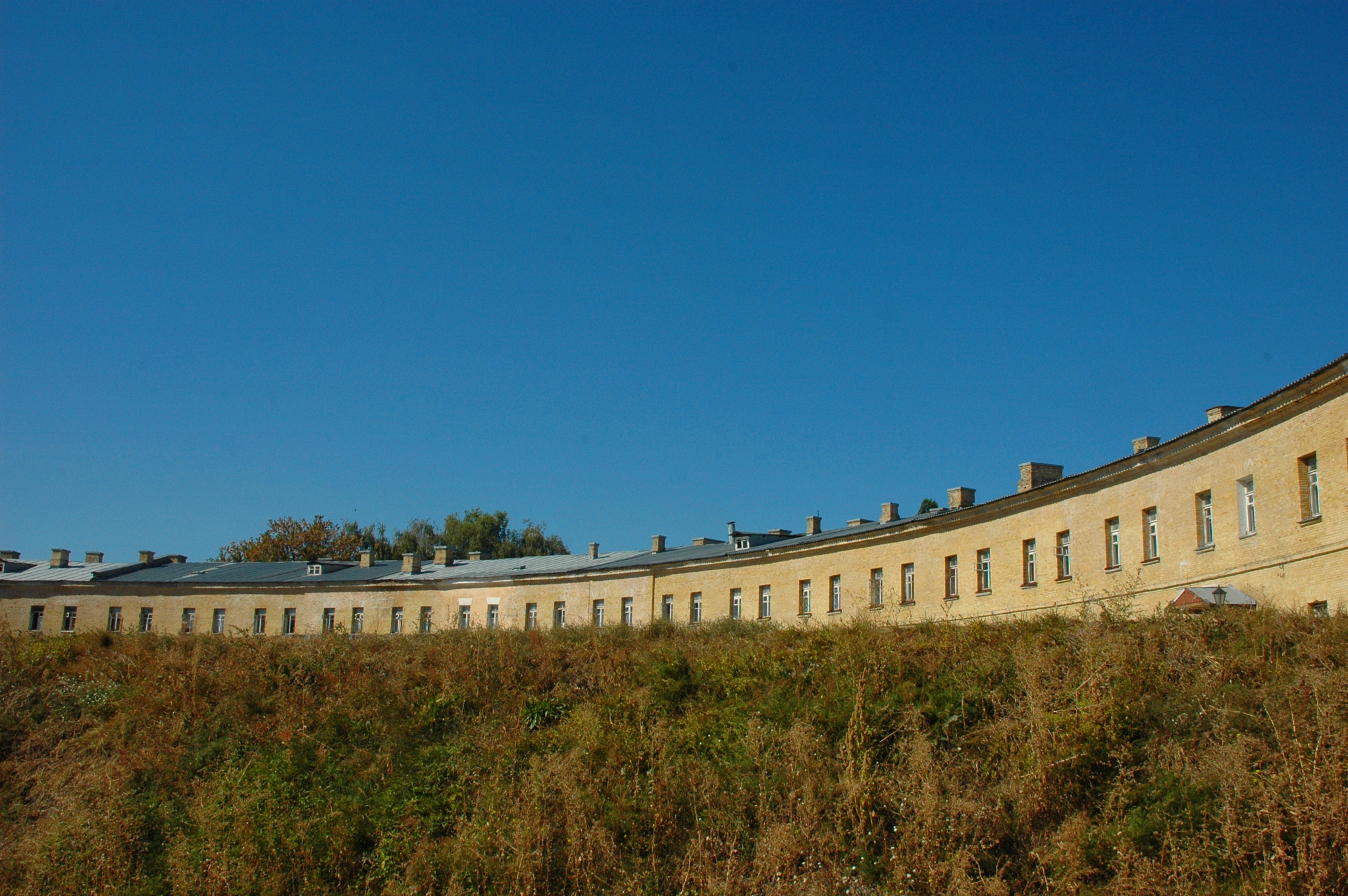 Nikon D70 sample photo. Kiev fortress caponier photography