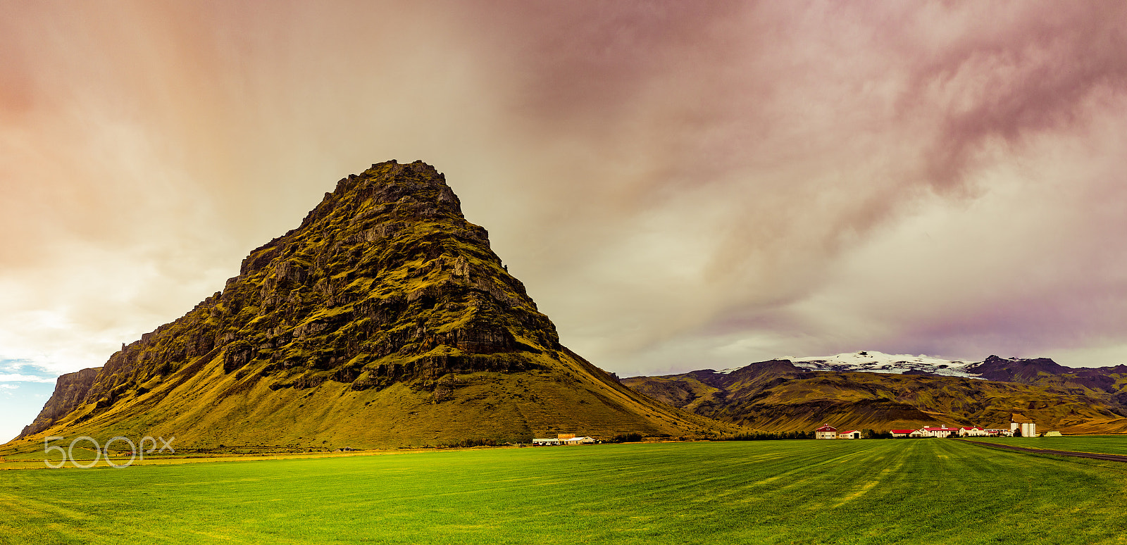 Nikon D810A sample photo. Mountain and glacier panorama photography