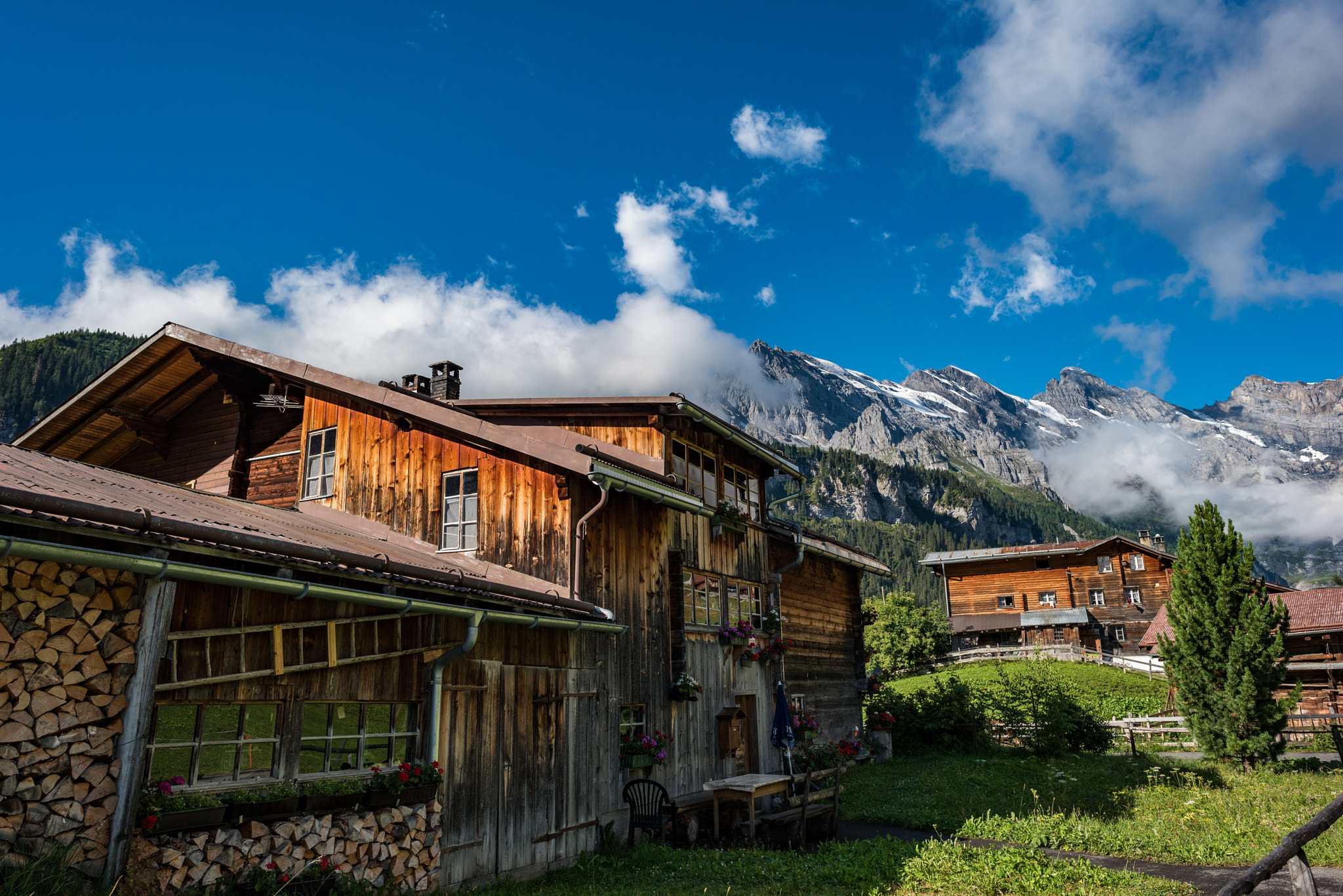 Nikon D750 sample photo. Gimmelwald photography