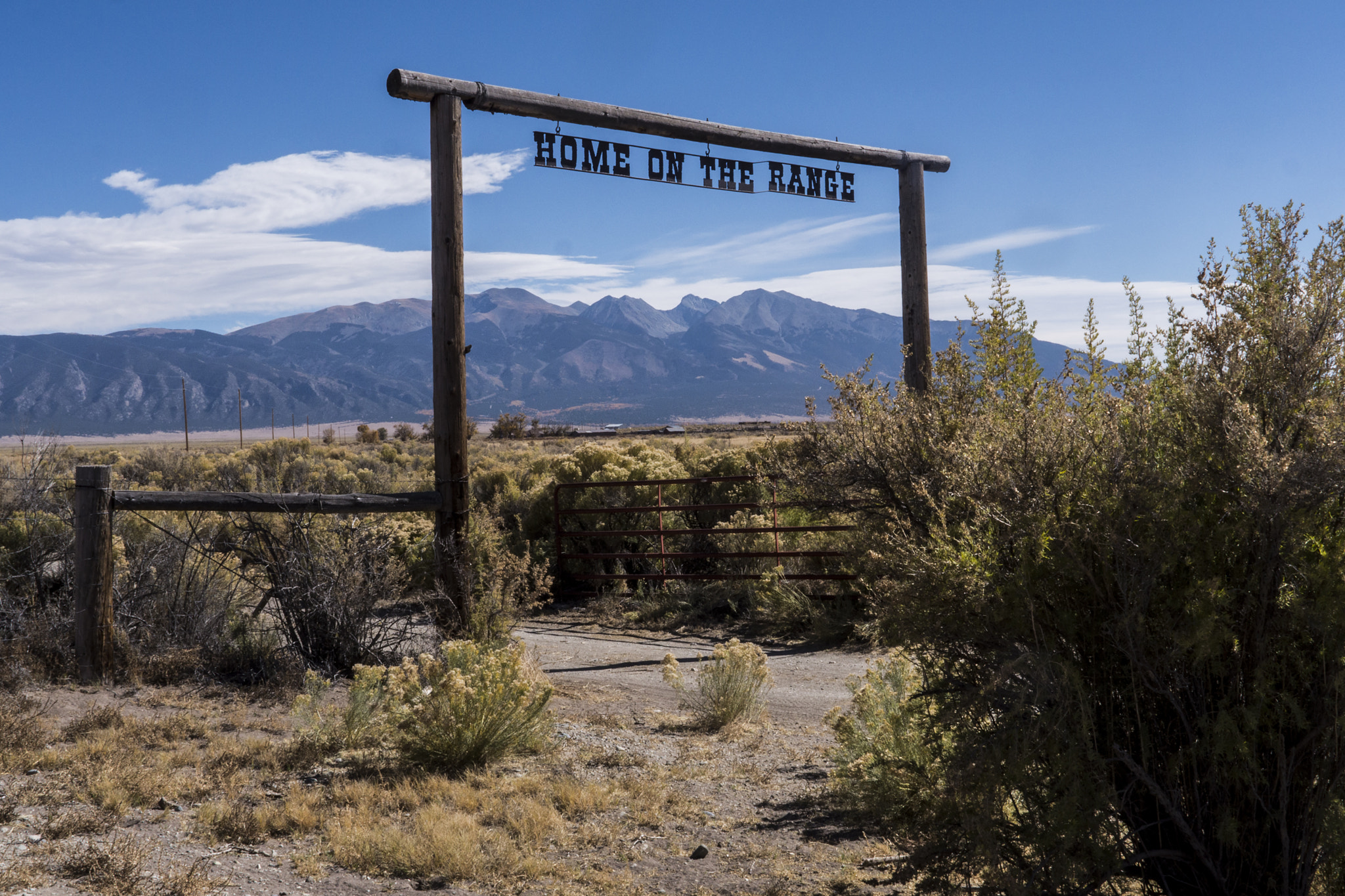 Panasonic Lumix DMC-GH3 sample photo. Home on the range zapata ranch photography