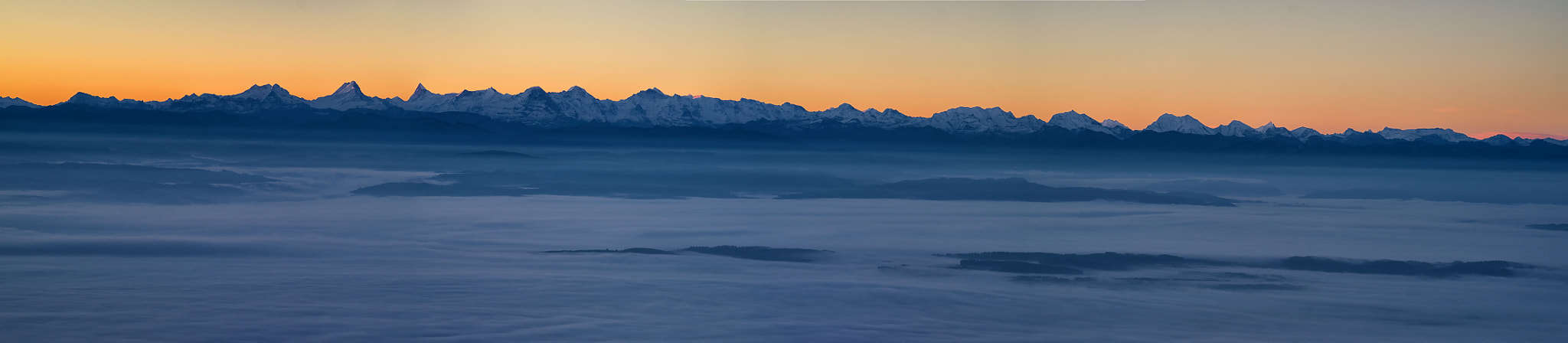 Sony Alpha DSLR-A850 sample photo. Swiss alps panorama photography