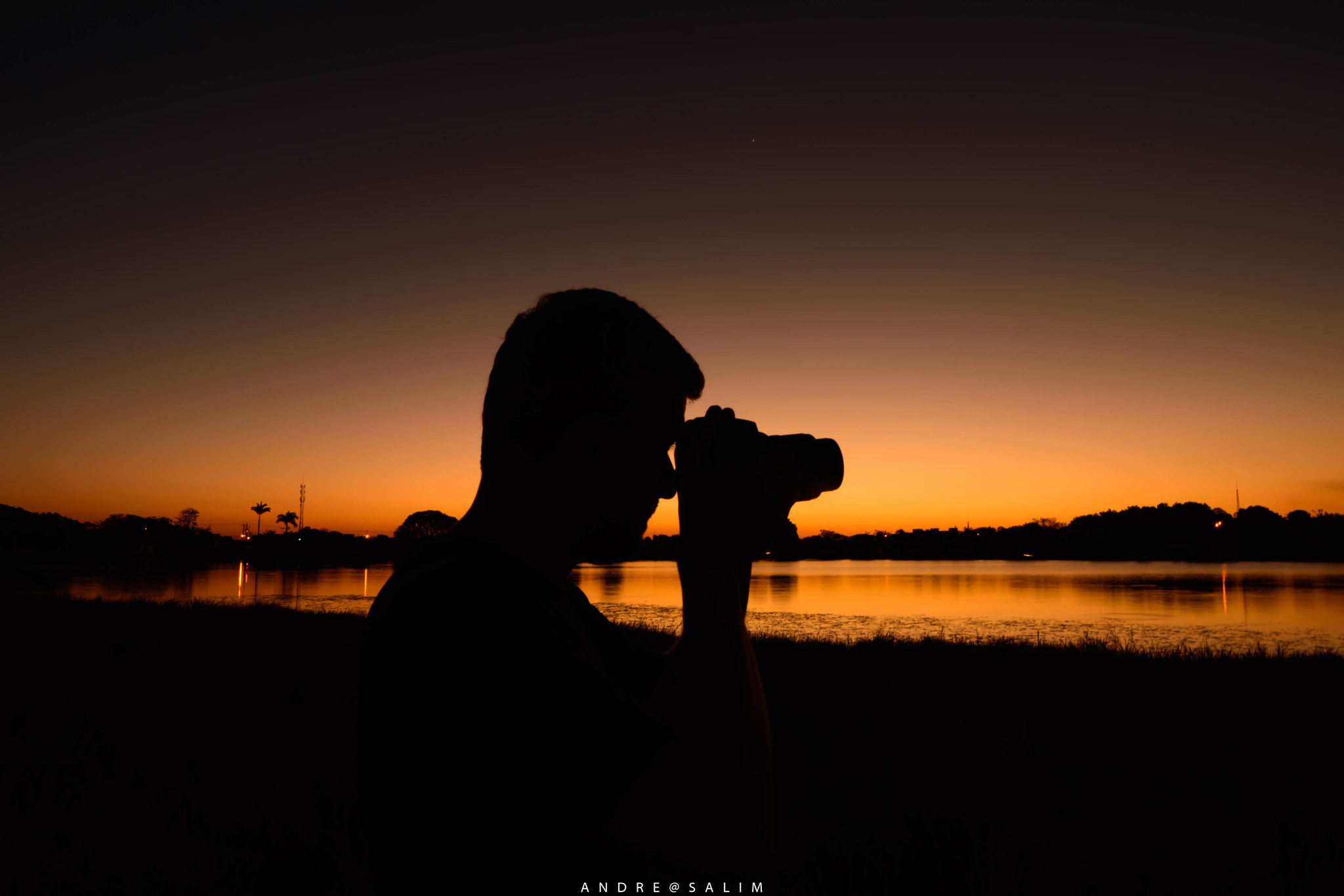 Samyang 14mm F2.8 ED AS IF UMC sample photo. Silhueta no lago photography