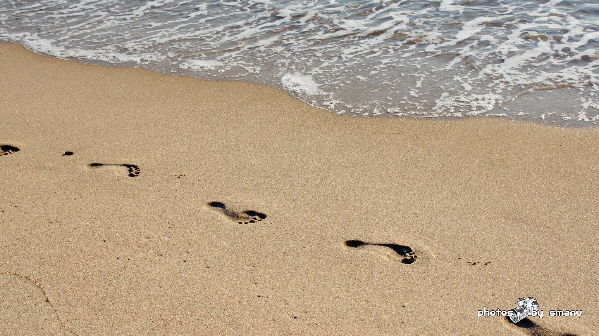 Sony SLT-A55 (SLT-A55V) sample photo. Footprints photography