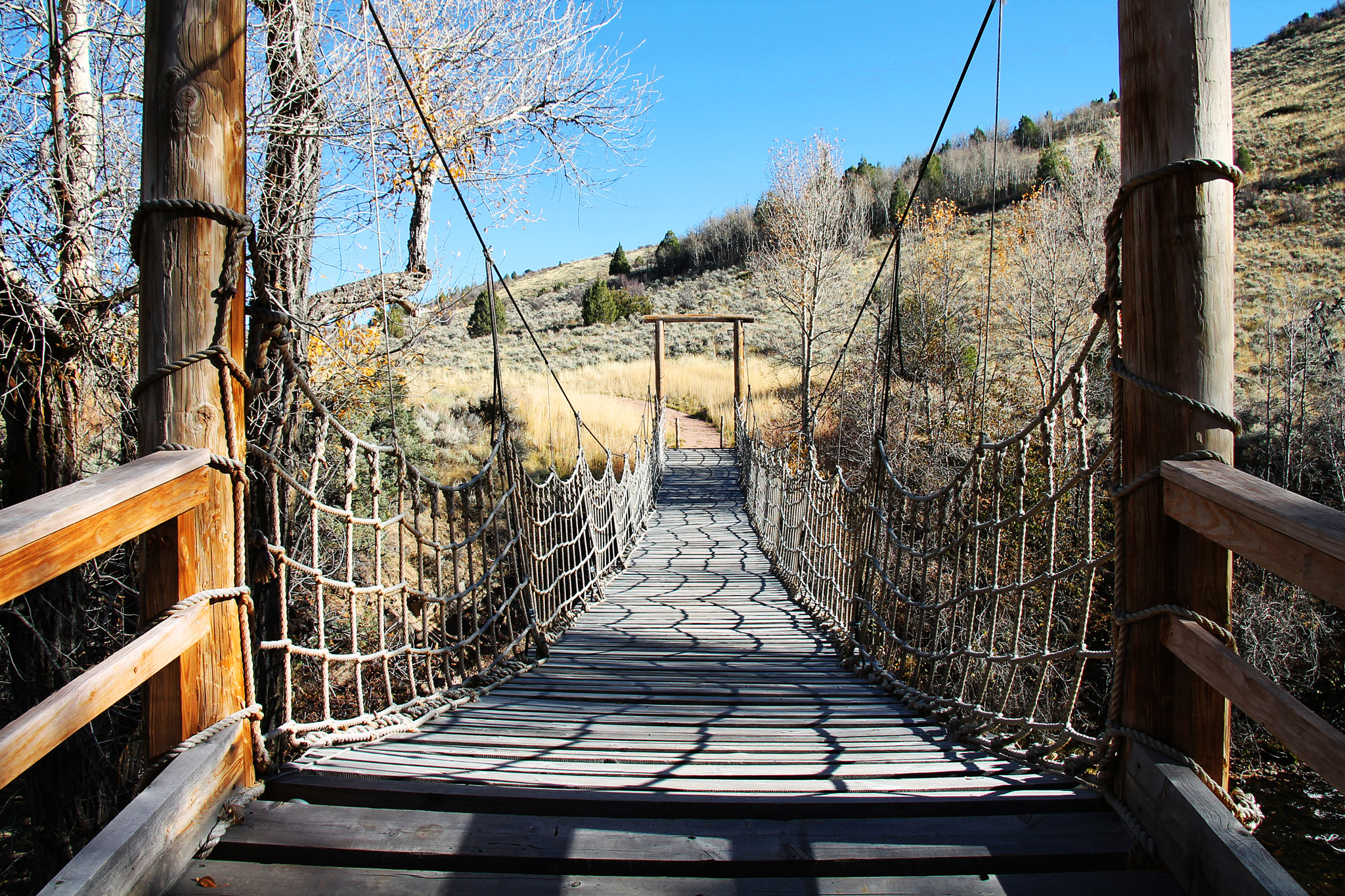 Canon EOS 1100D (EOS Rebel T3 / EOS Kiss X50) sample photo. Bridge to the ranch photography
