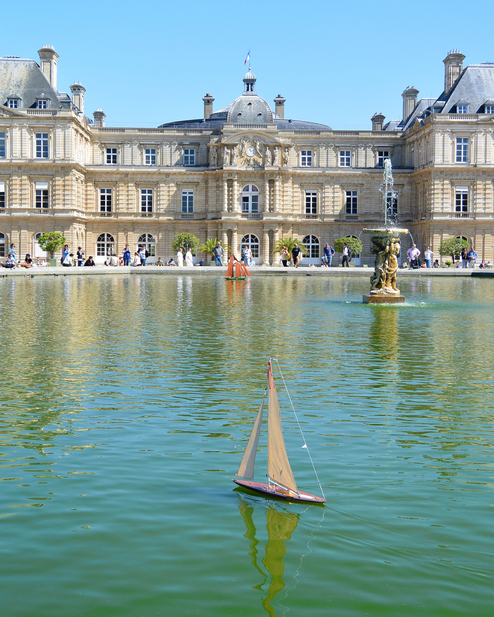 Nikon 1 J3 sample photo. Jardin du luxemburg photography