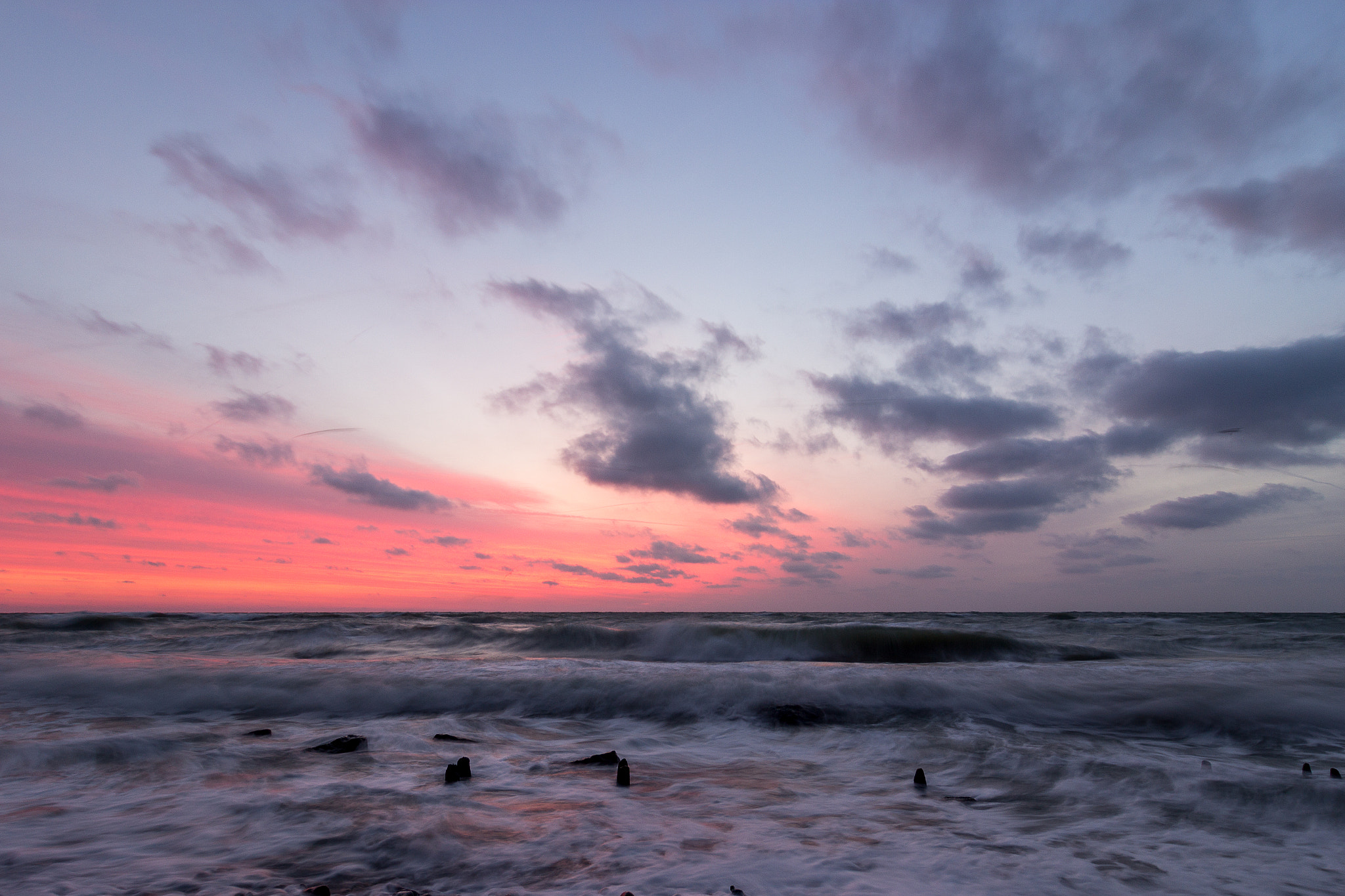 Tokina AT-X Pro 12-24mm F4 (IF) DX sample photo. Red baltic sea photography