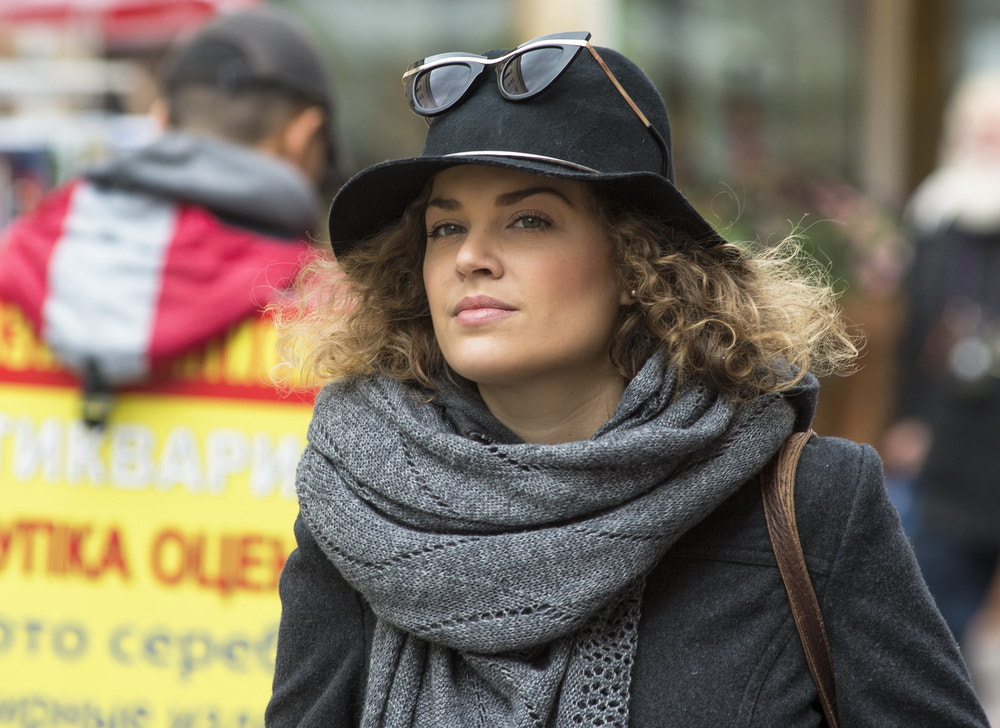 Nikon AF-Nikkor 80-200mm F2.8D ED sample photo. The girl in the hat photography