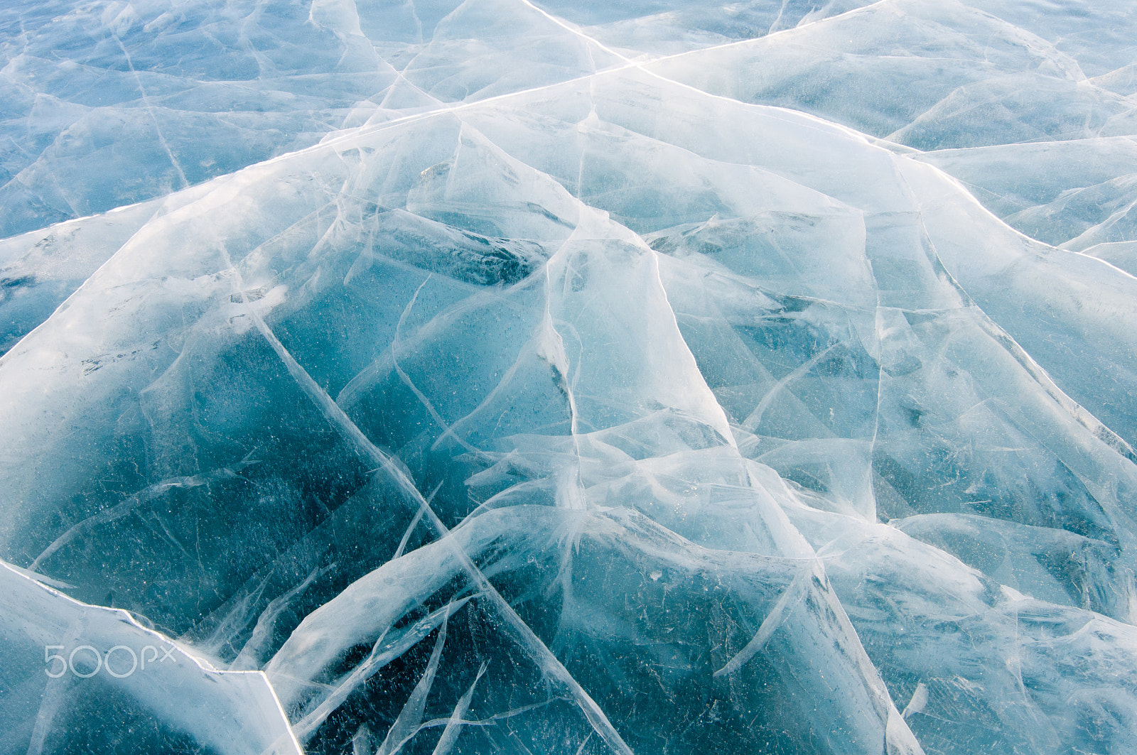 Nikon D300 sample photo. Ice cracked from the cold. photography
