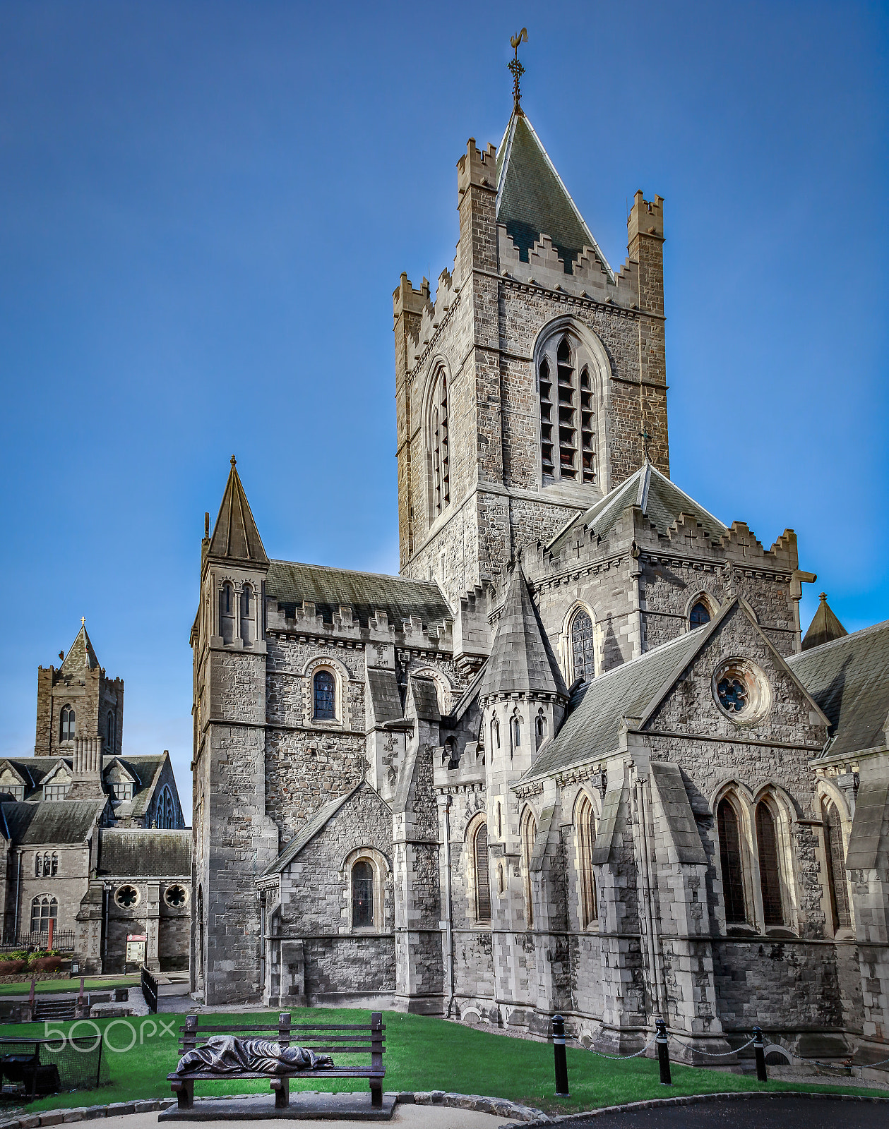 Canon EOS 100D (EOS Rebel SL1 / EOS Kiss X7) sample photo. Christ church cathedral, dublin photography