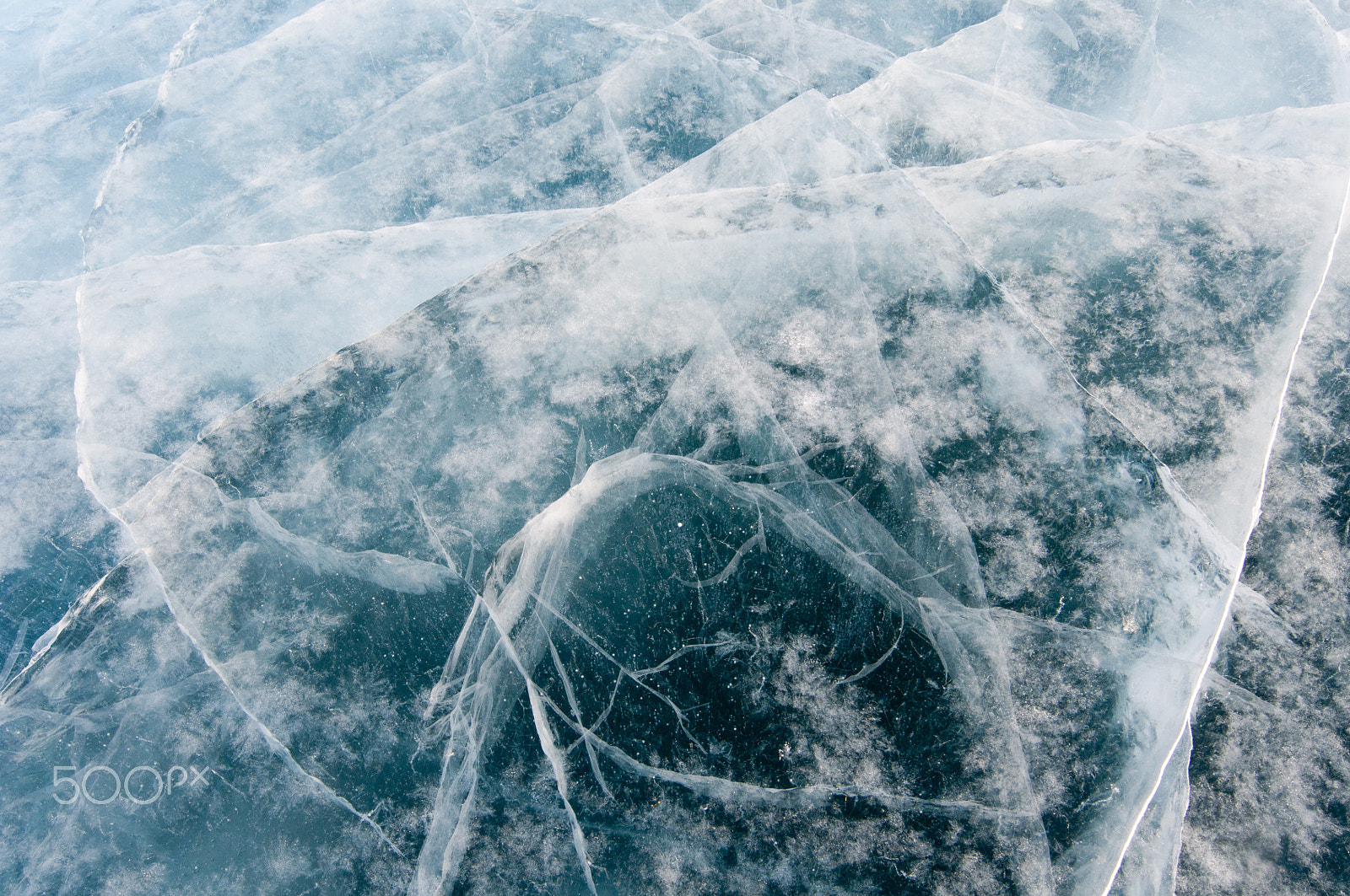 Nikon D300 sample photo. Ice cracked from the cold. photography