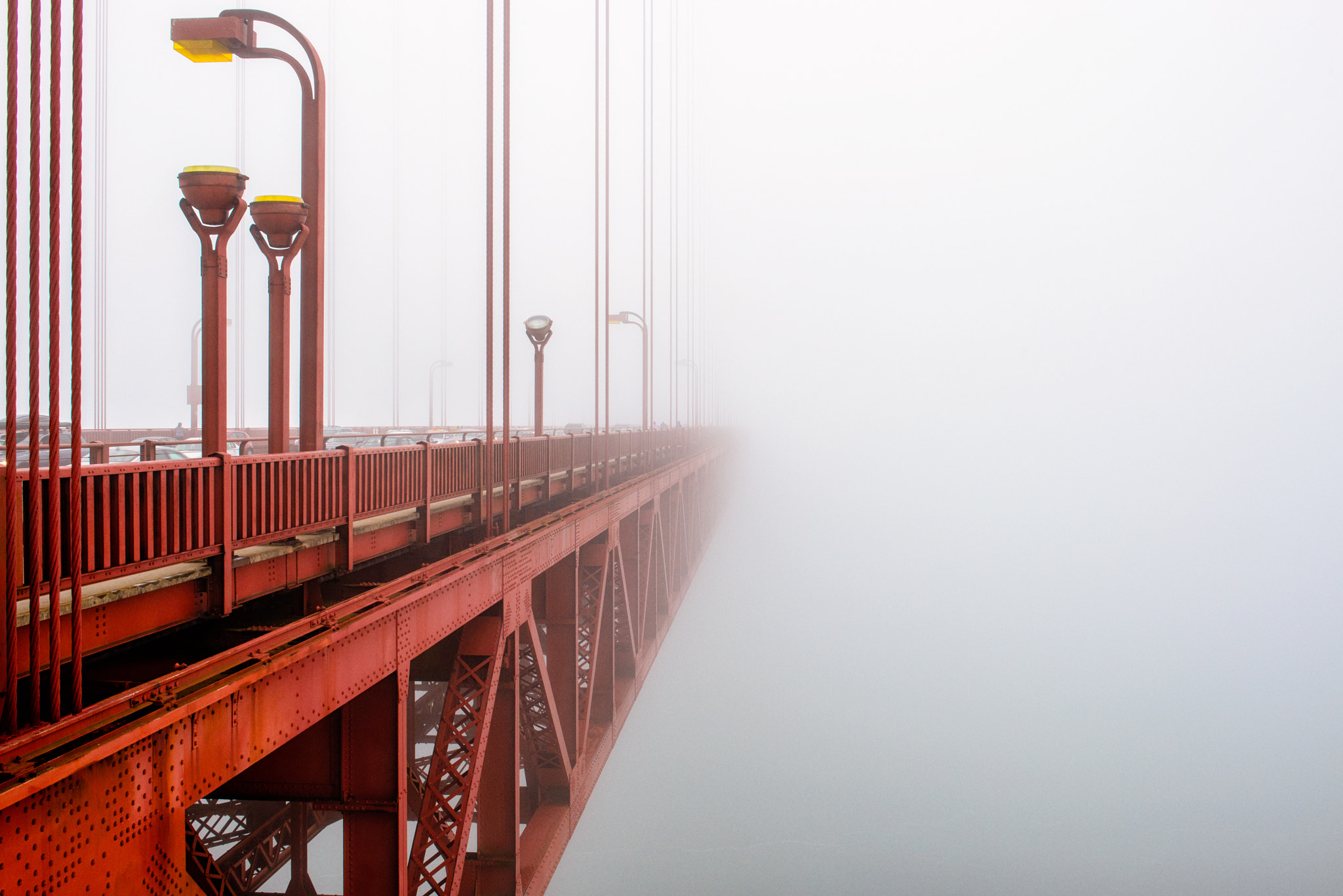 The fog and the bridge