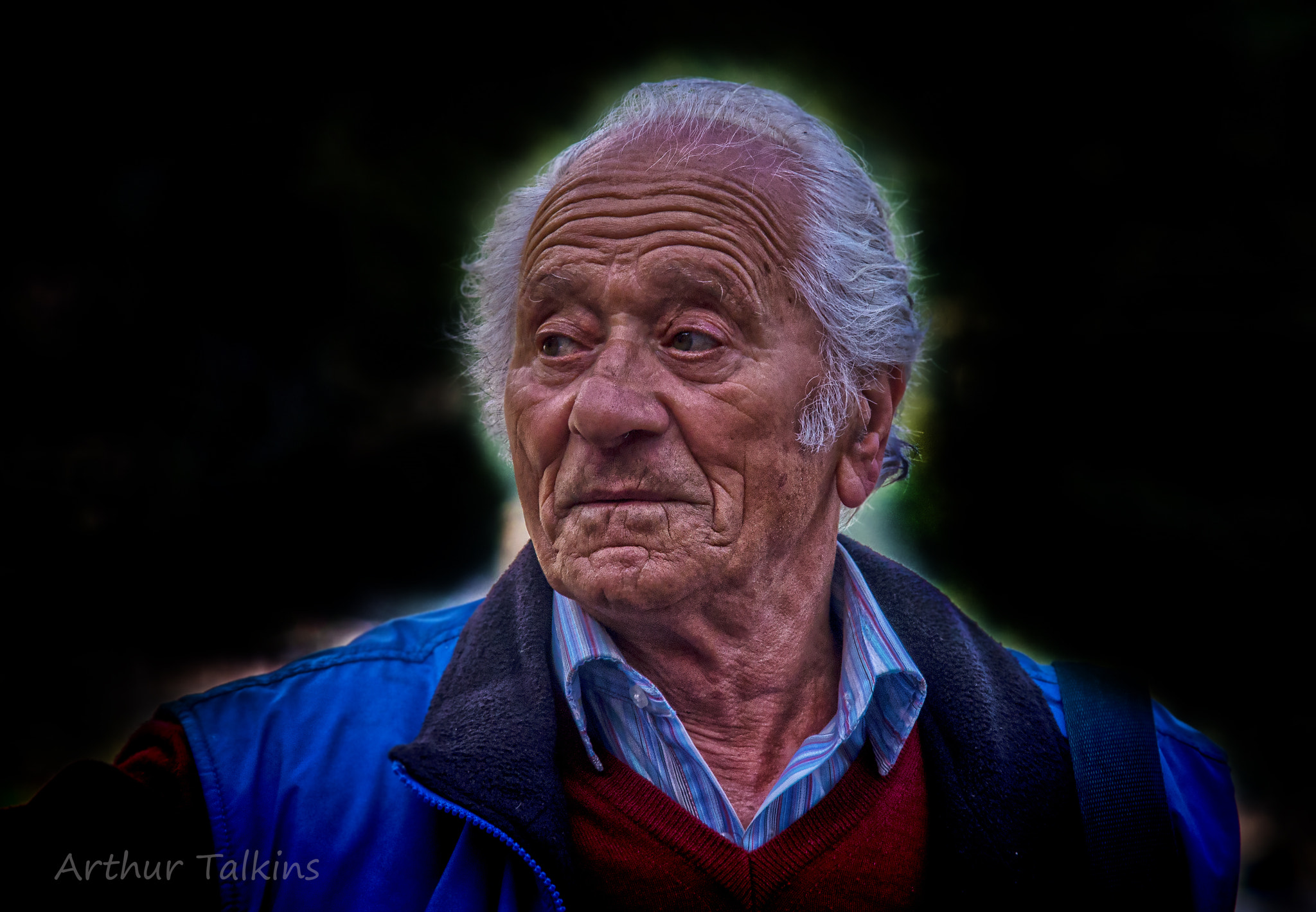 Sigma 70-200mm F2.8 EX DG Macro HSM II sample photo. Hard work... a weathered face... photography