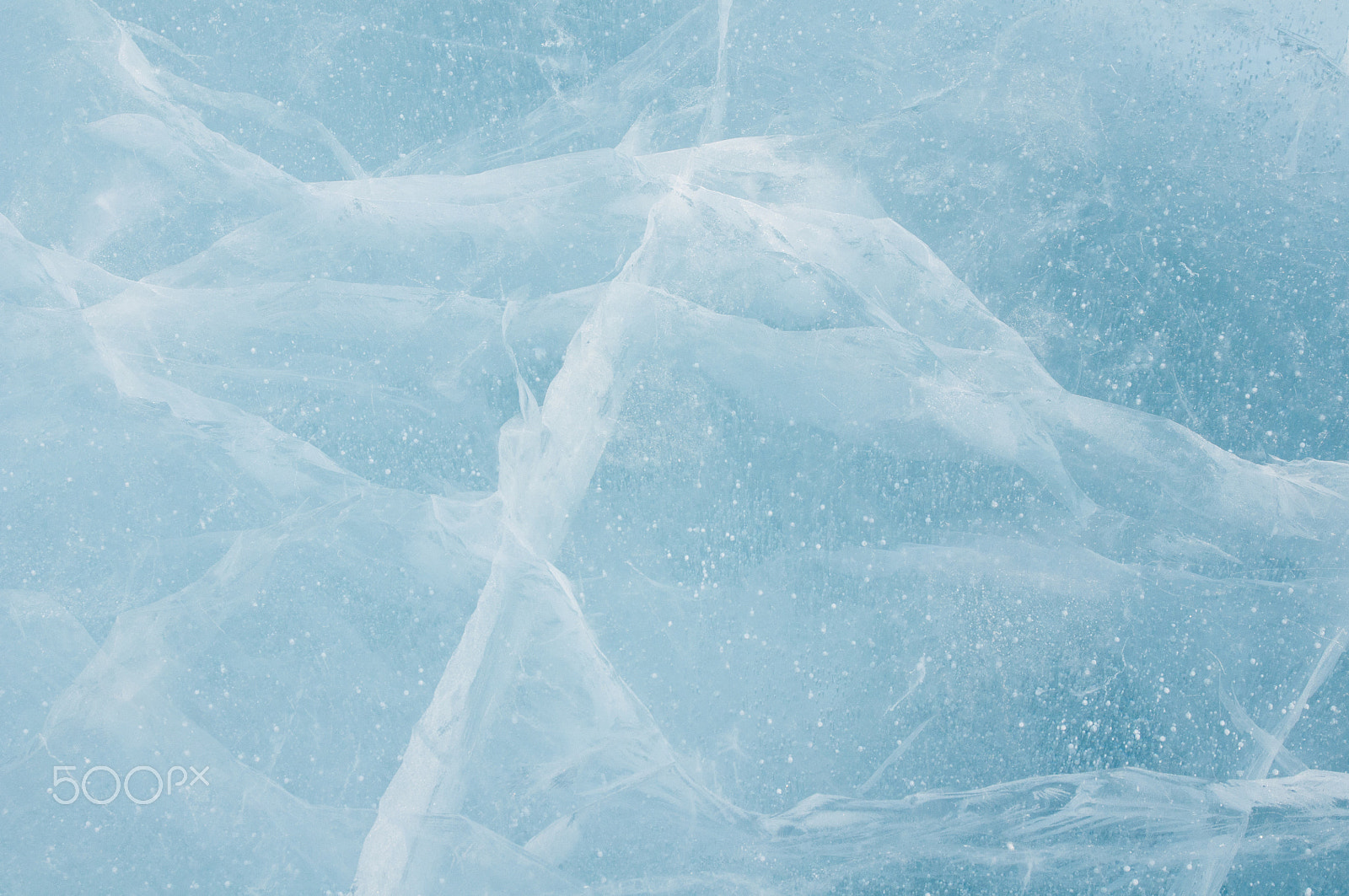 Nikon D300 sample photo. Ice cracked from the cold. photography